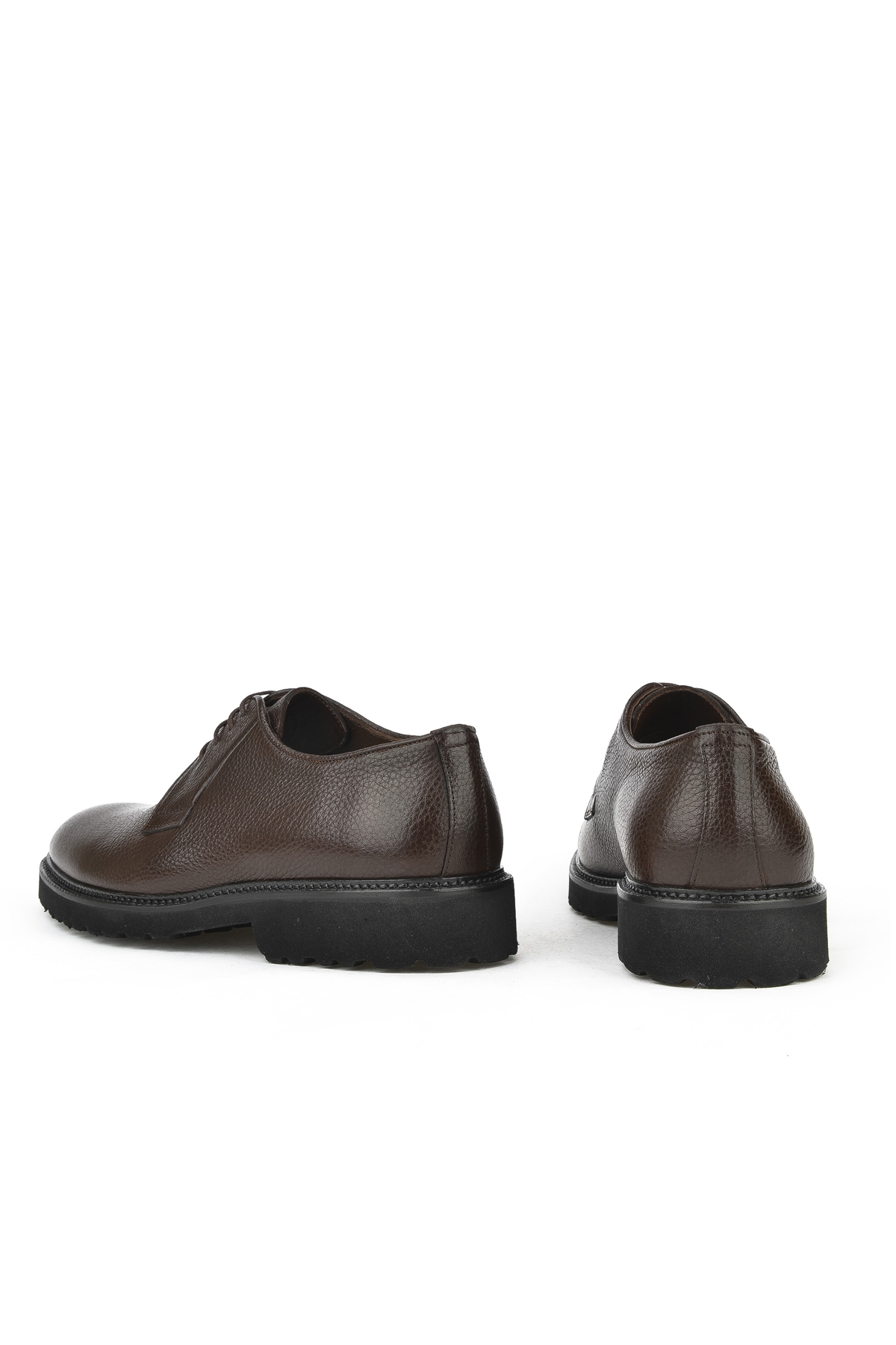 Erkek Hakiki Deri Ayakkabı 133145Z1519F Kahve - Görsel 4