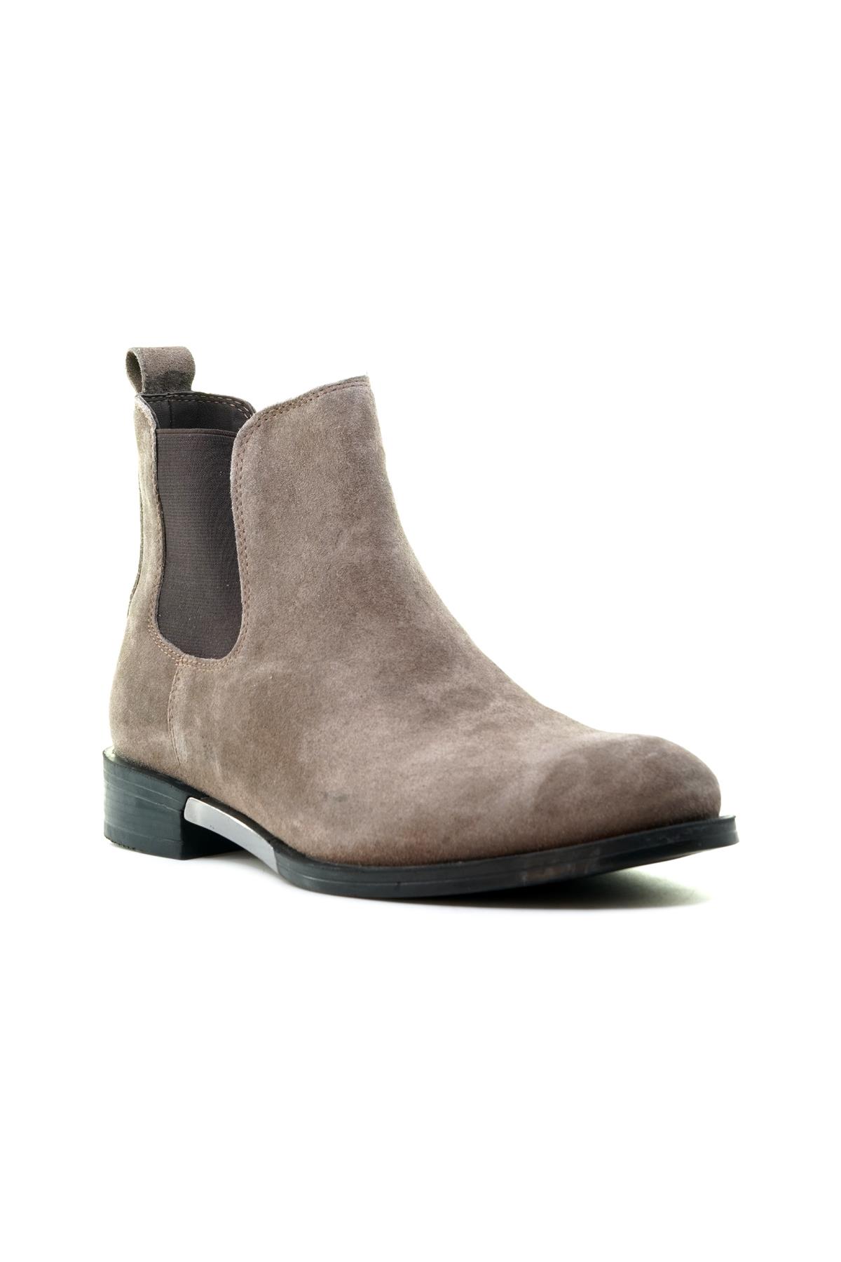 YAŞAR KAŞLI ERKEK HAKİKİ DERİ CHELSEA BOT (40-44) 23K YKÖ-12275 M VİZON SÜET - Görsel 5