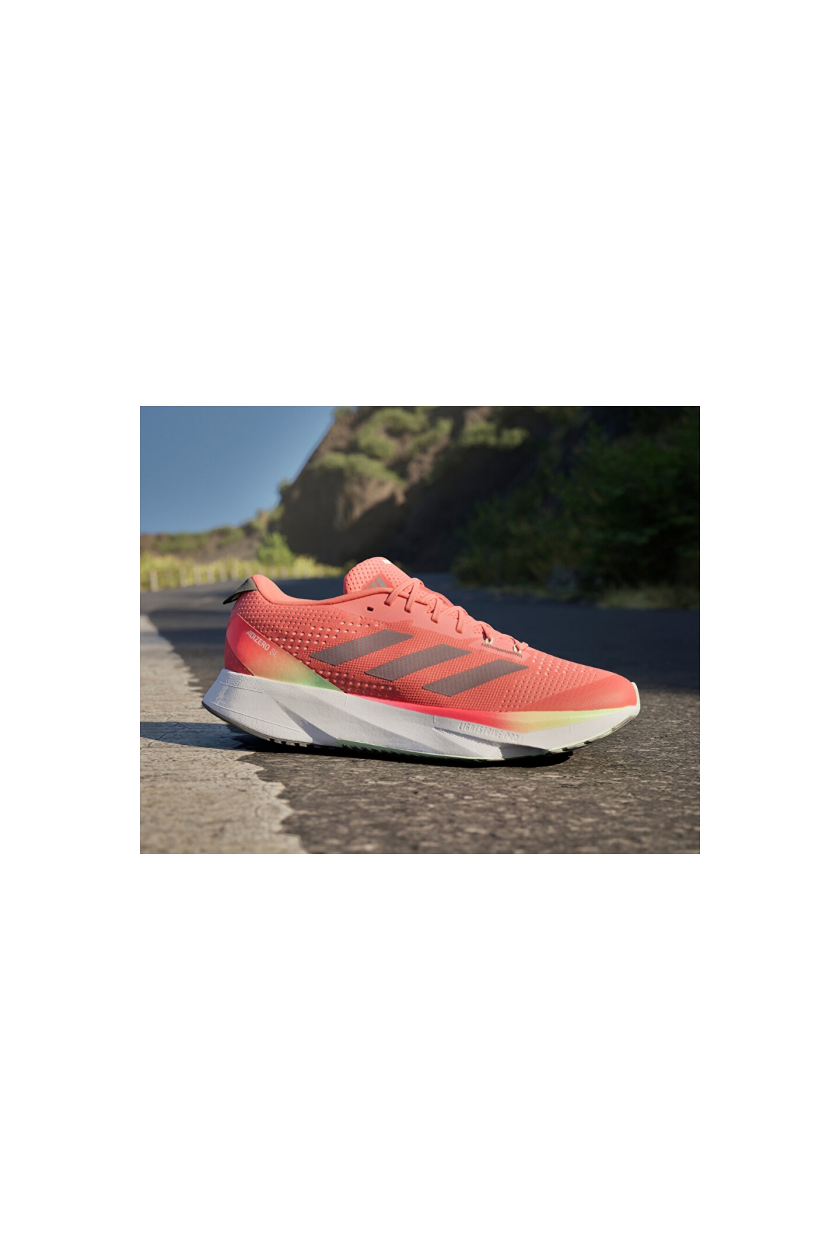 Adizero SL Erkek Kırmızı Koşu Ayakkabısı (IG8200) - Görsel 4