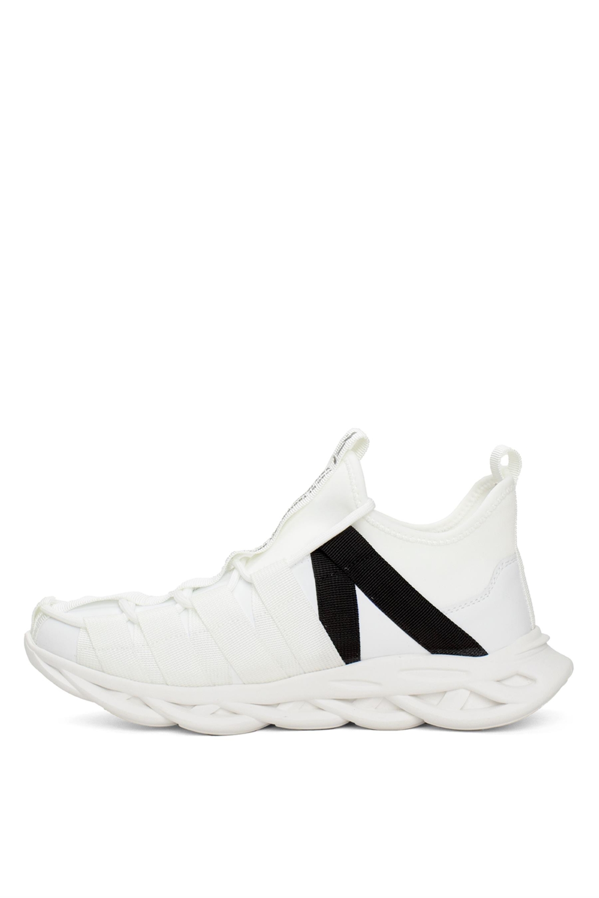 24Y540 Erkek Yürüyüş Ayakkabısı Beyaz - Görsel 4