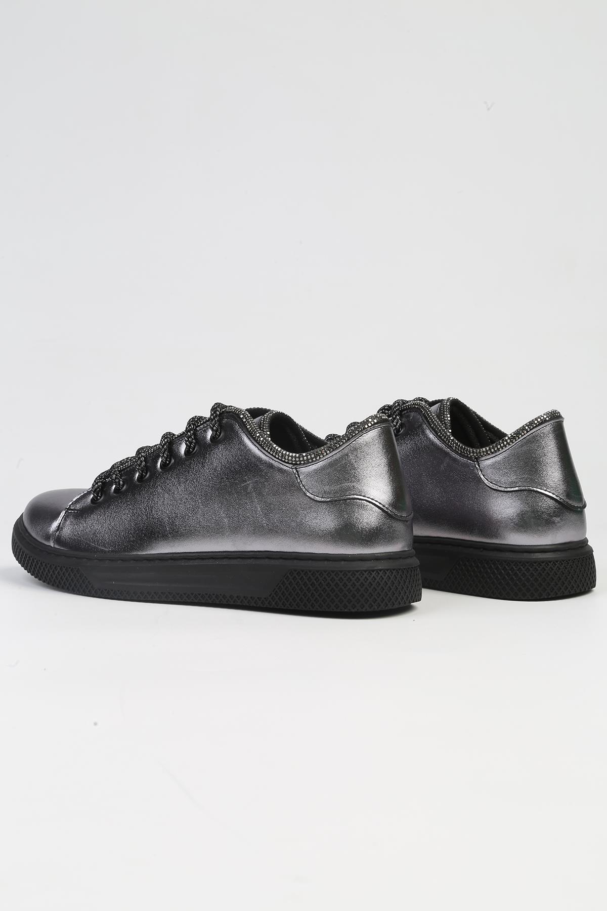 ® | PC-53155 - 3441 Platin-Kadın Spor Ayakkabı - Görsel 3