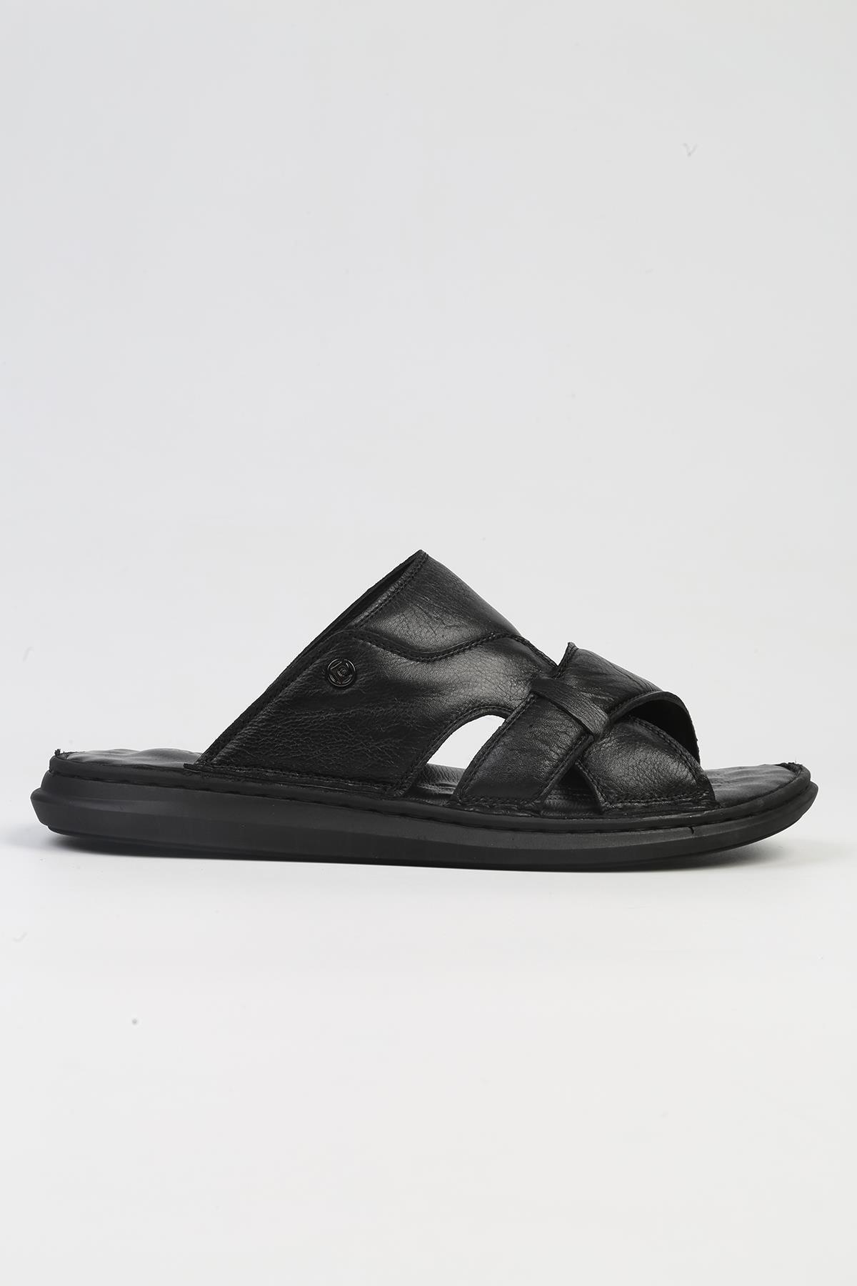® | PC-5117-3892 Siyah-Erkek Terlik - Görsel 2