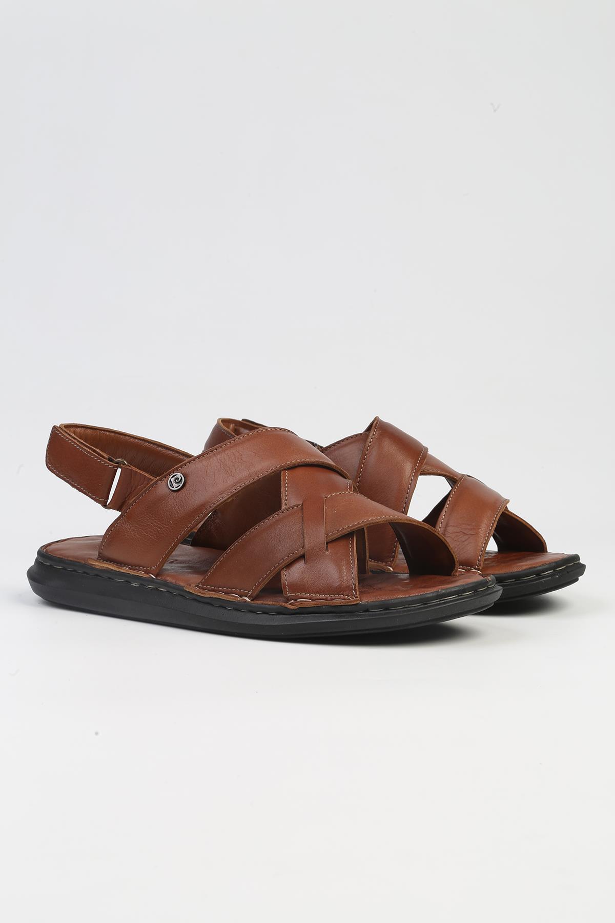 ® | PC-5116-3892 Taba-Erkek Sandalet - Görsel 3