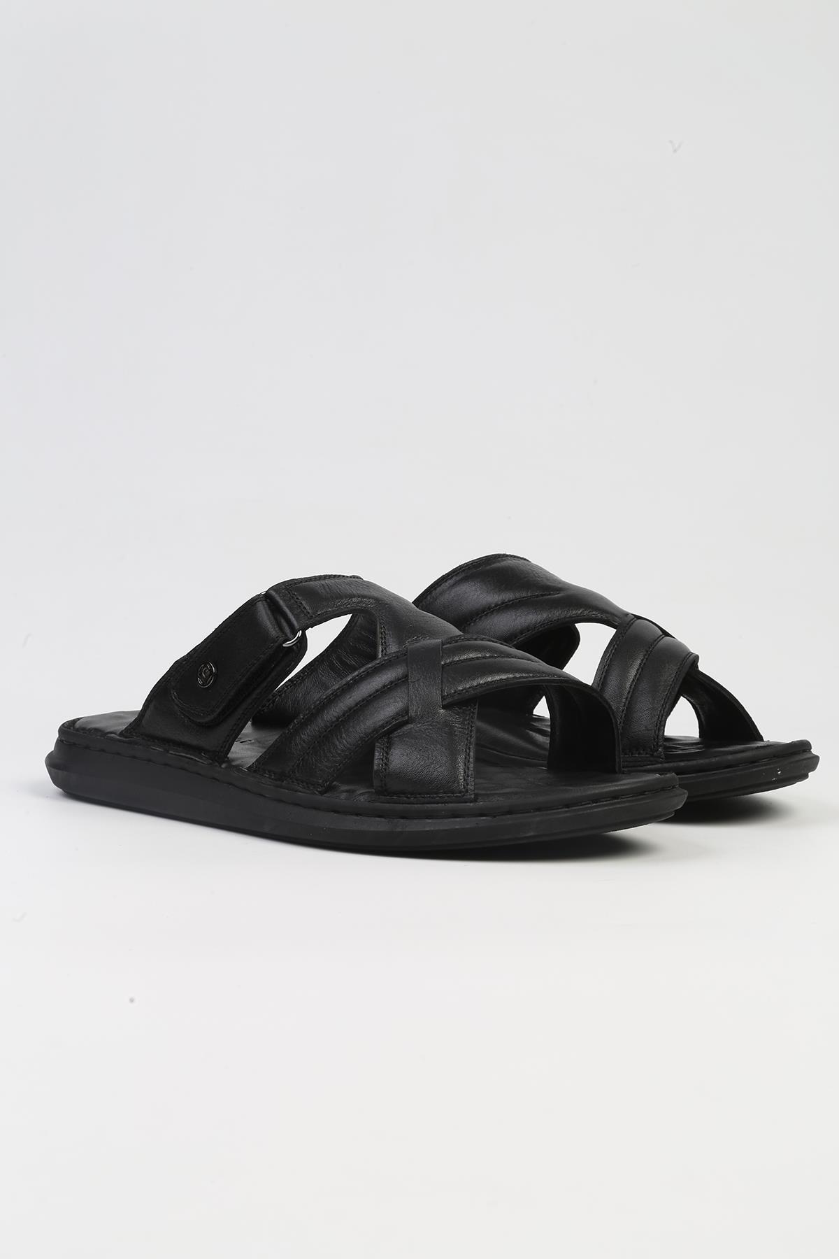 ® | PC-5113-3892 Siyah-Erkek Terlik - Görsel 3