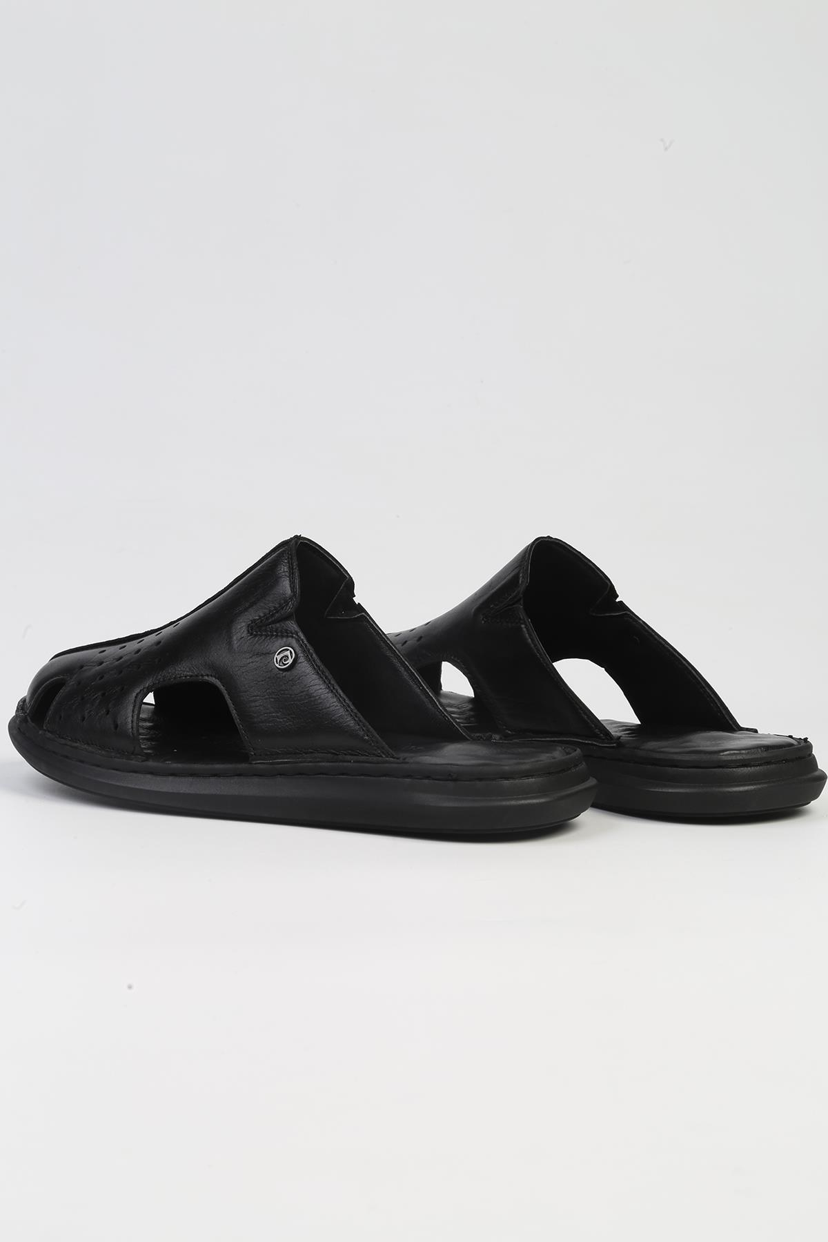 ® | PC-5110-3892 Siyah-Erkek Terlik - Görsel 4