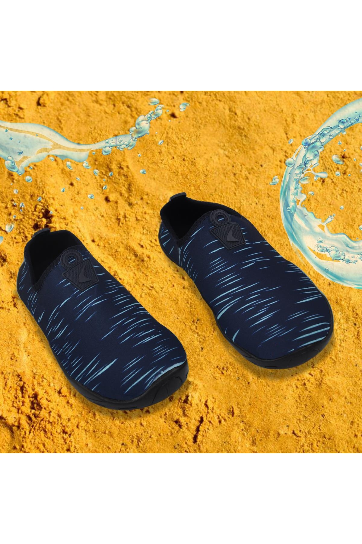 Hayal Lacivert-Turkuaz Çok Amaçlı Plaj ve Deniz Ayakkabısı - Görsel 5