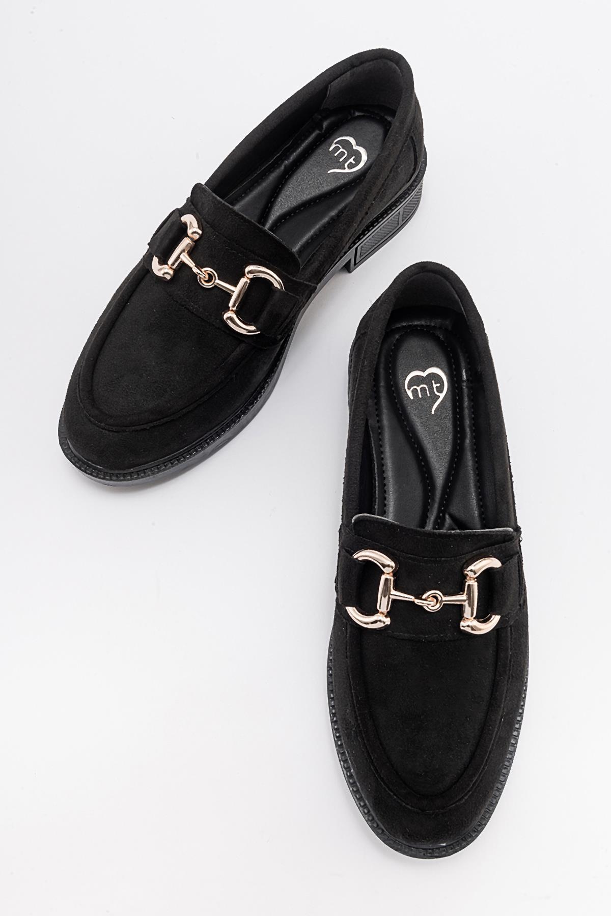 Kadın Günlük Ayakkabı SİYAH SÜET - Görsel 6