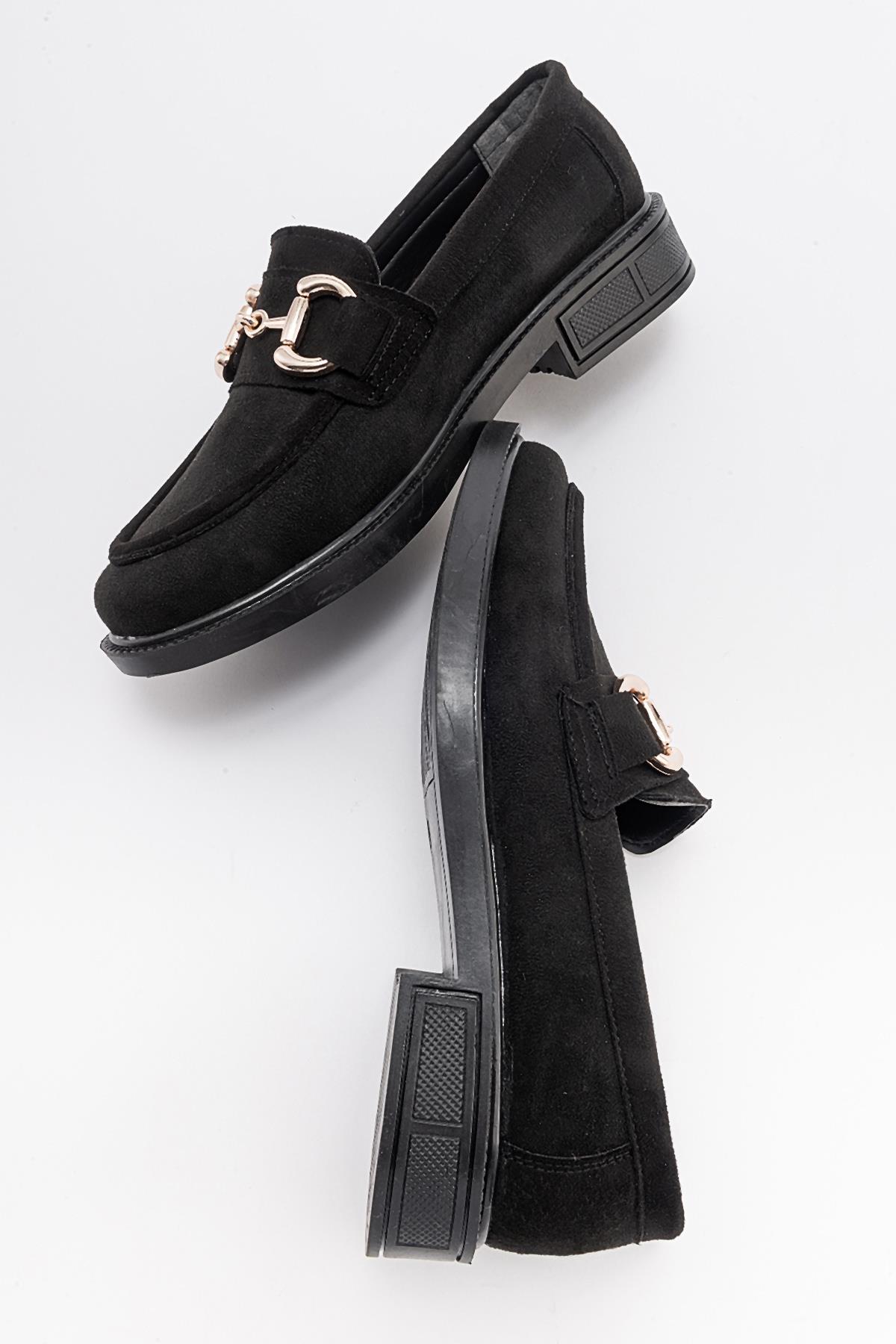 Kadın Günlük Ayakkabı SİYAH SÜET - Görsel 7