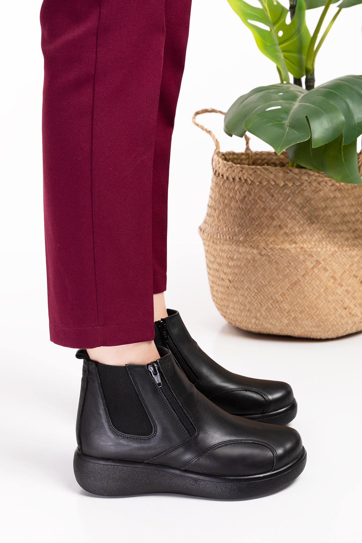 Gondol Hakiki Deri Anatomik Taban Kemik Çıkıntısına Özel Bot elnr.5107 - Görsel 6