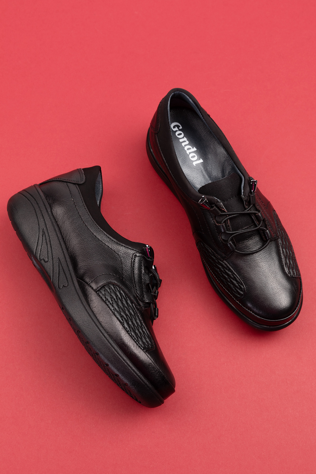 Gondol Hakiki Deri Kadın Kemik Çıkıntısına Özel Ayakkabı at.4204 - Görsel 9