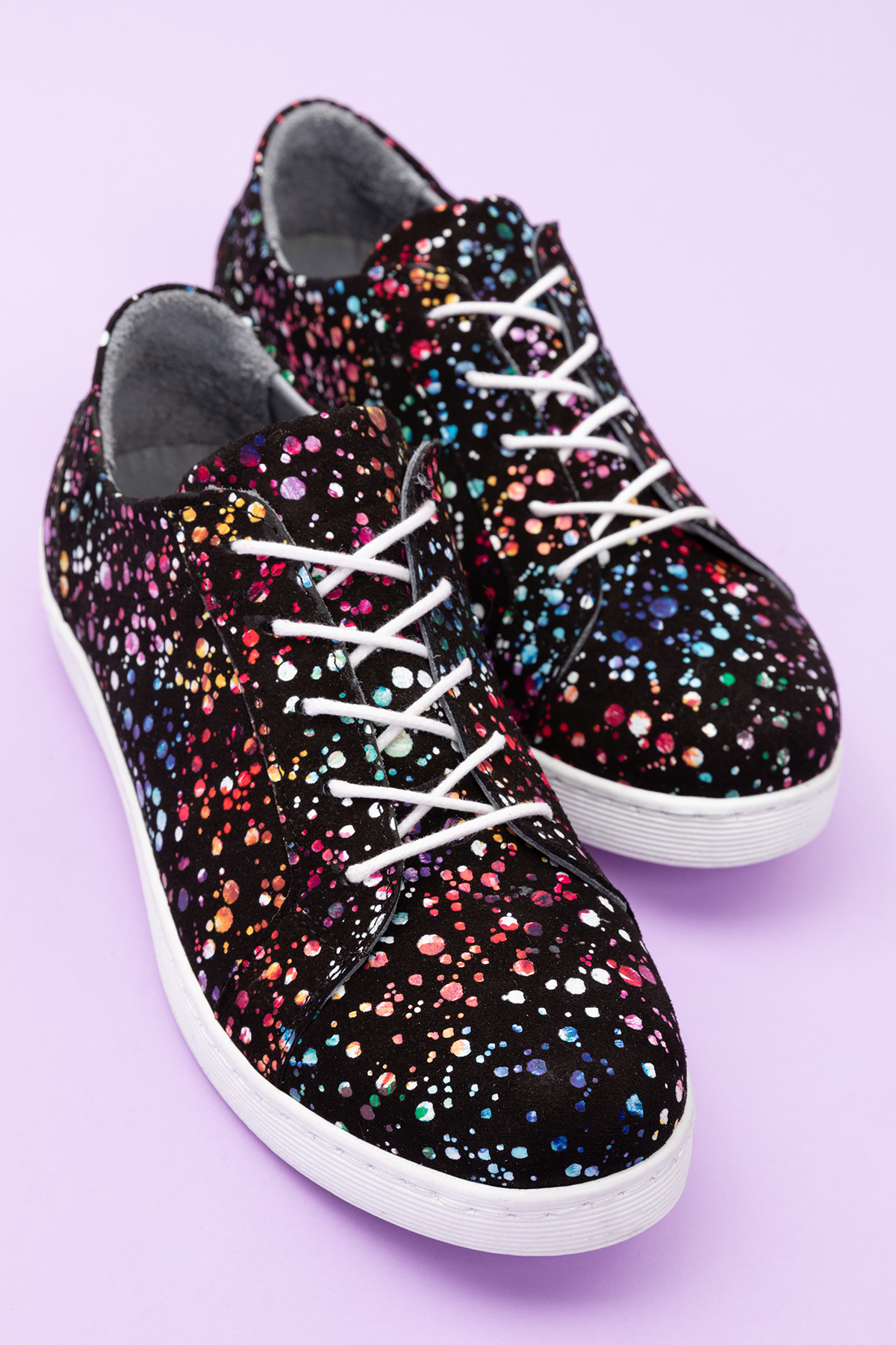 Gondol Kadın Hakiki Deri Desen Detaylı Günlük Rahat Ayakkabı gnd.109 - Görsel 4