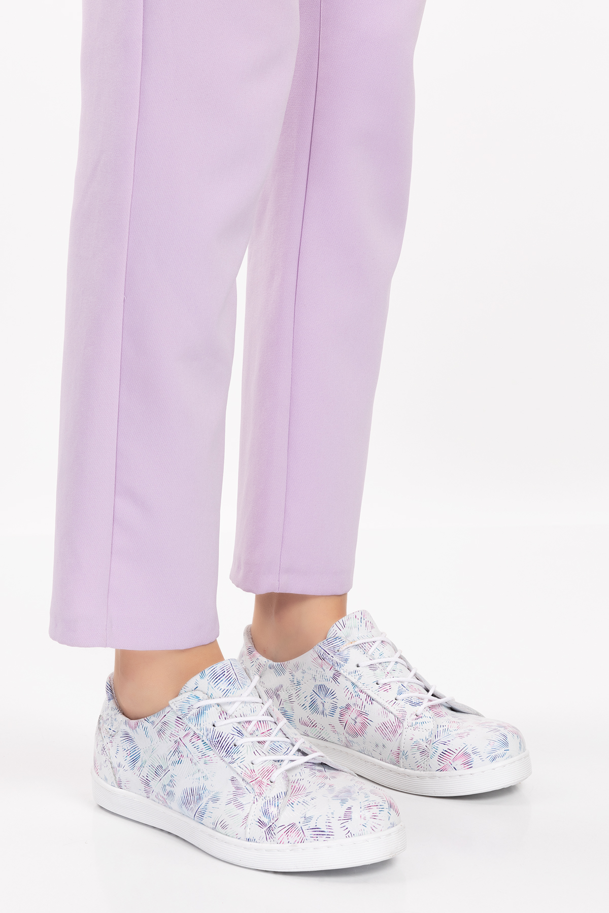 Gondol Kadın Hakiki Deri Desen Detaylı Günlük Rahat Ayakkabı gnd.109 - Görsel 7