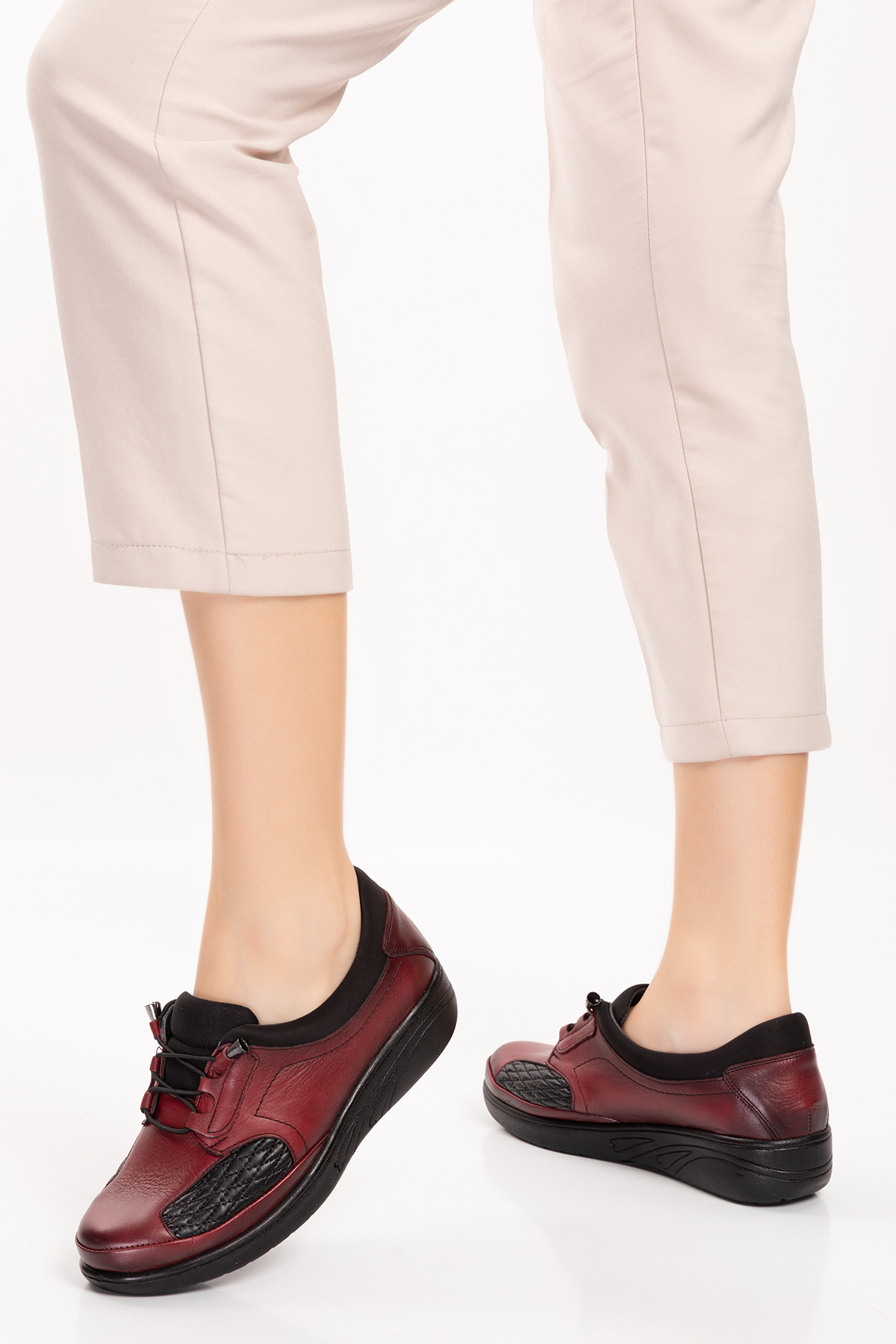 Gondol Hakiki Deri Kadın Kemik Çıkıntısına Özel Ayakkabı at.4204 - Görsel 6