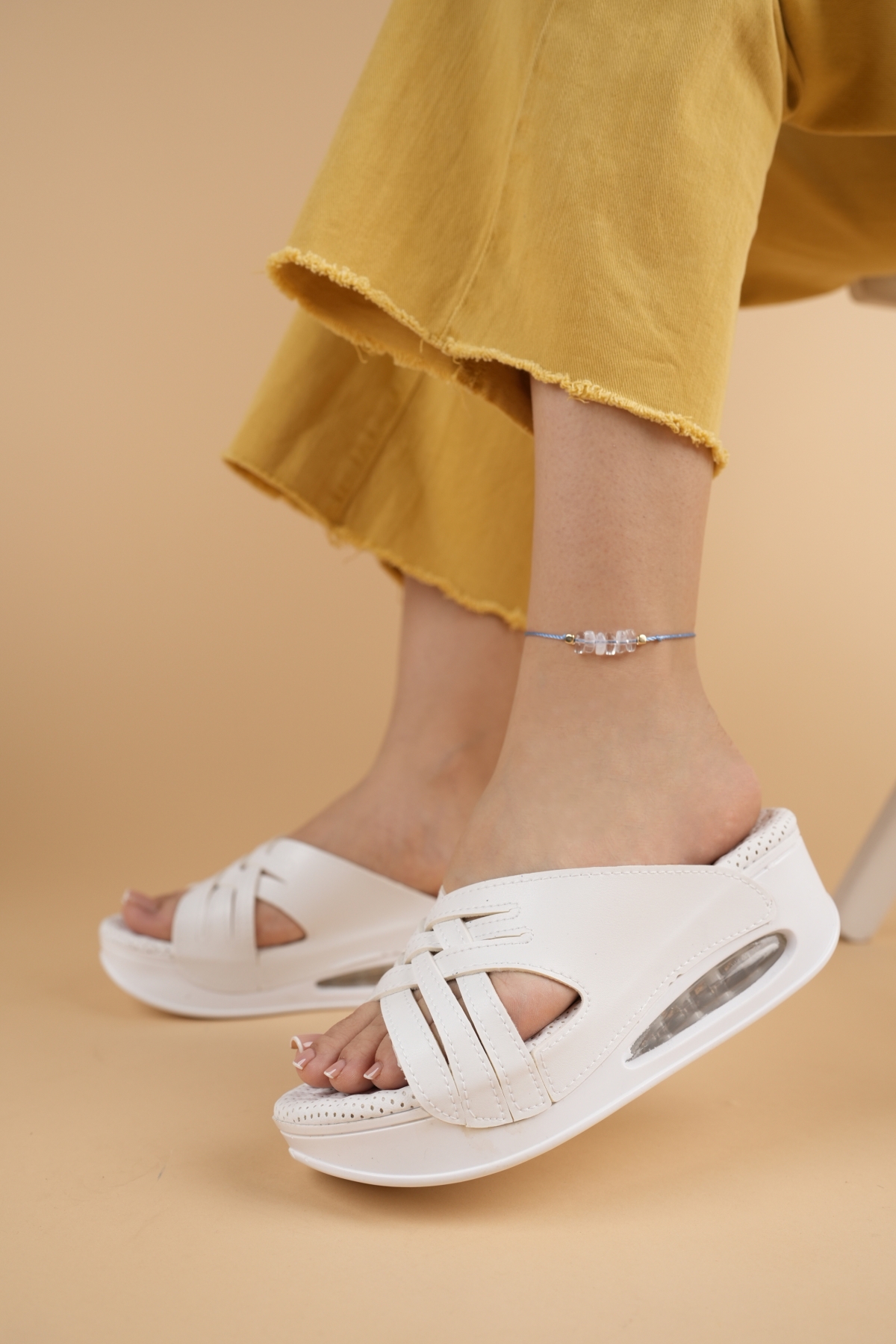 Daisy Anatomik Ortopedik Air Taban Rahat Günlük Kadın Terlik - Görsel 3