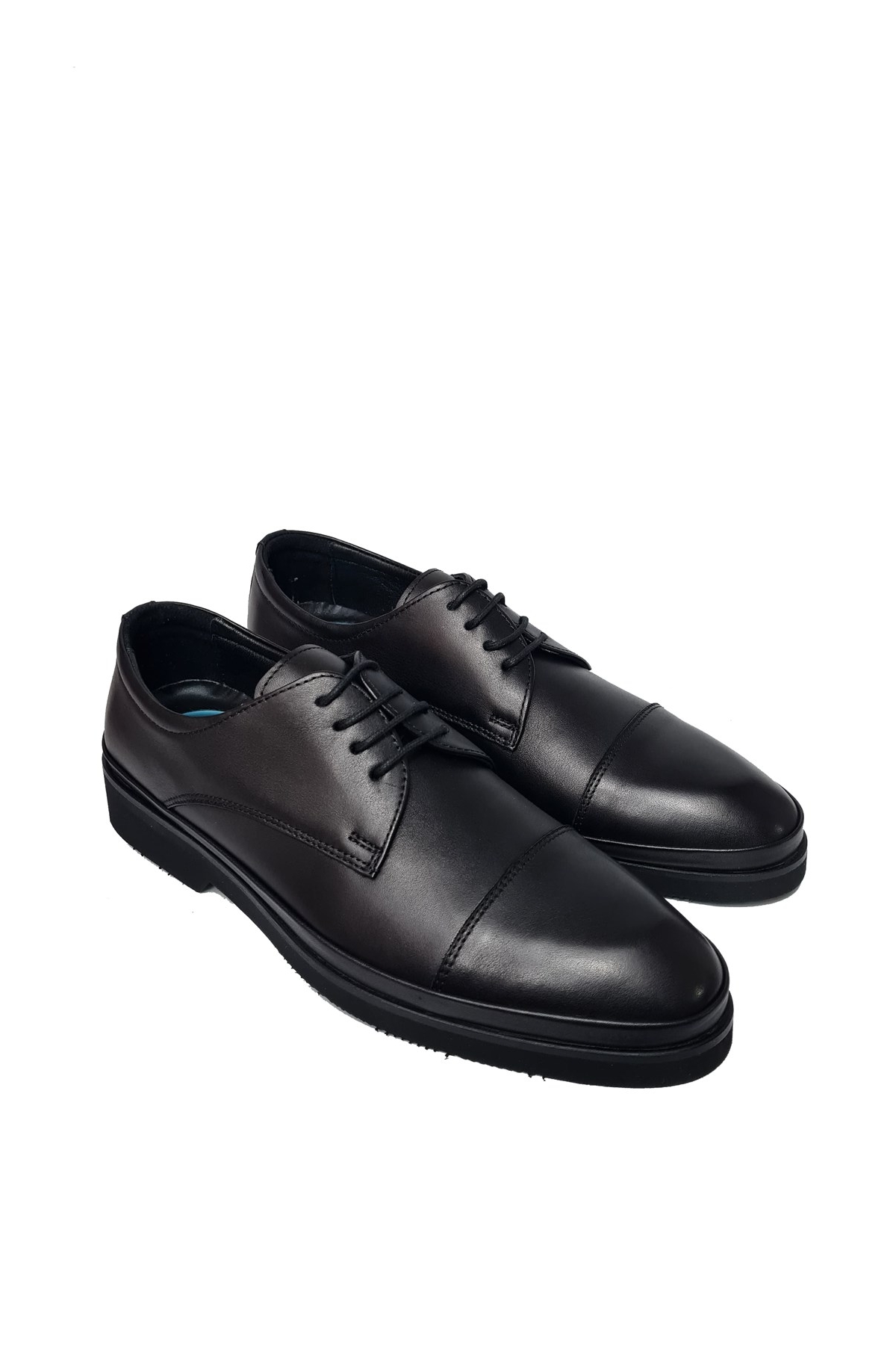 Komcero Dr.Jells Bağlı Burun Kısmı Parçalı Hakiki Deri EVA Taban Klasik Ayakkabı Y8820-2536 - Görsel 3