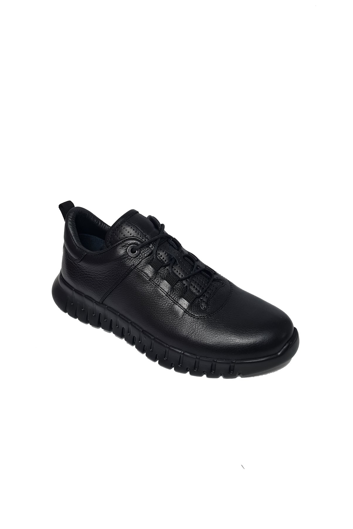 Komcero Dr.Jells Bağlı Hafif Tırtık Taban Model Yumuşak Hakiki Deri Ayakkabı - Görsel 2