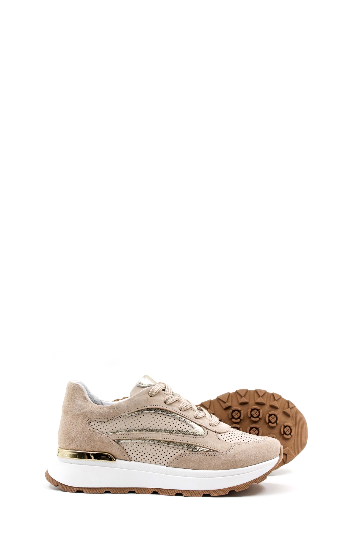 Hakiki Deri Kadın Casual Ayakkabı 757ZA24049 - Görsel 5