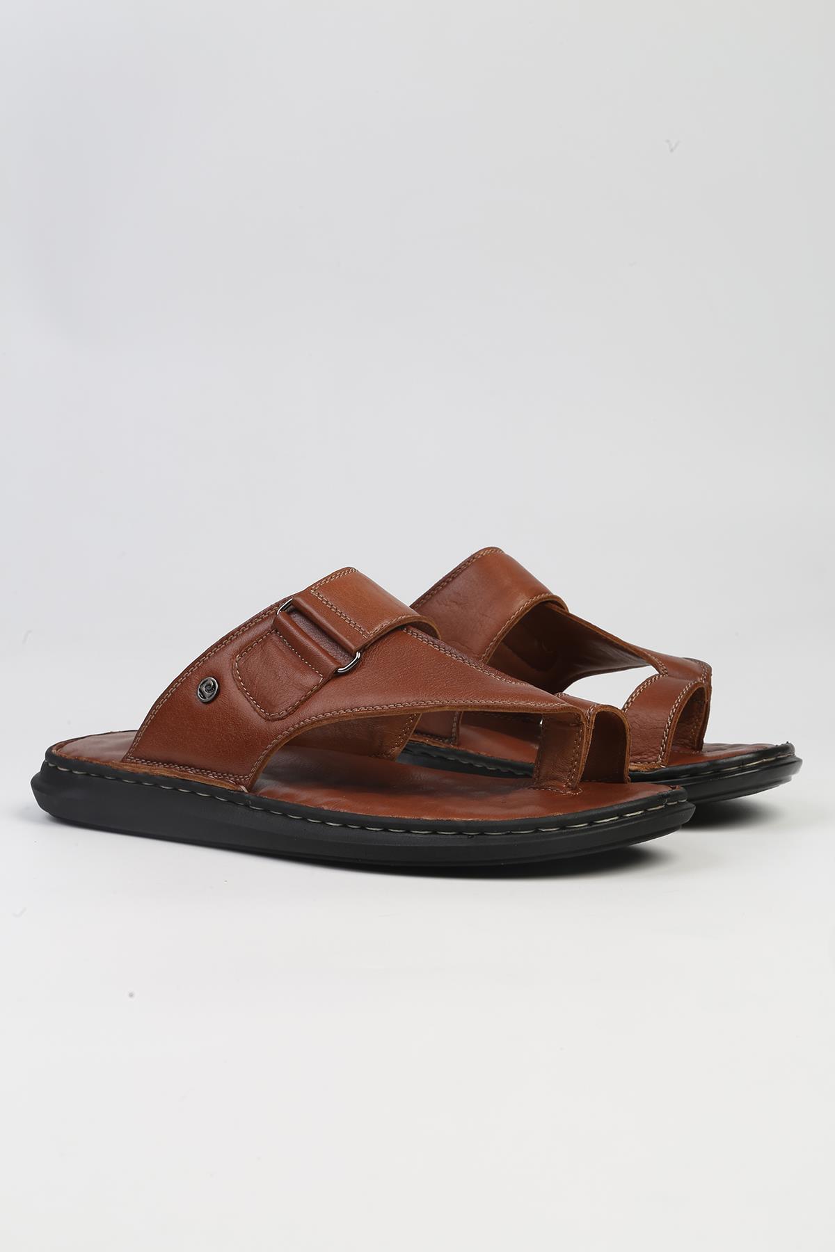 ® | PC-5120-3892 Taba-Erkek Terlik - Görsel 3