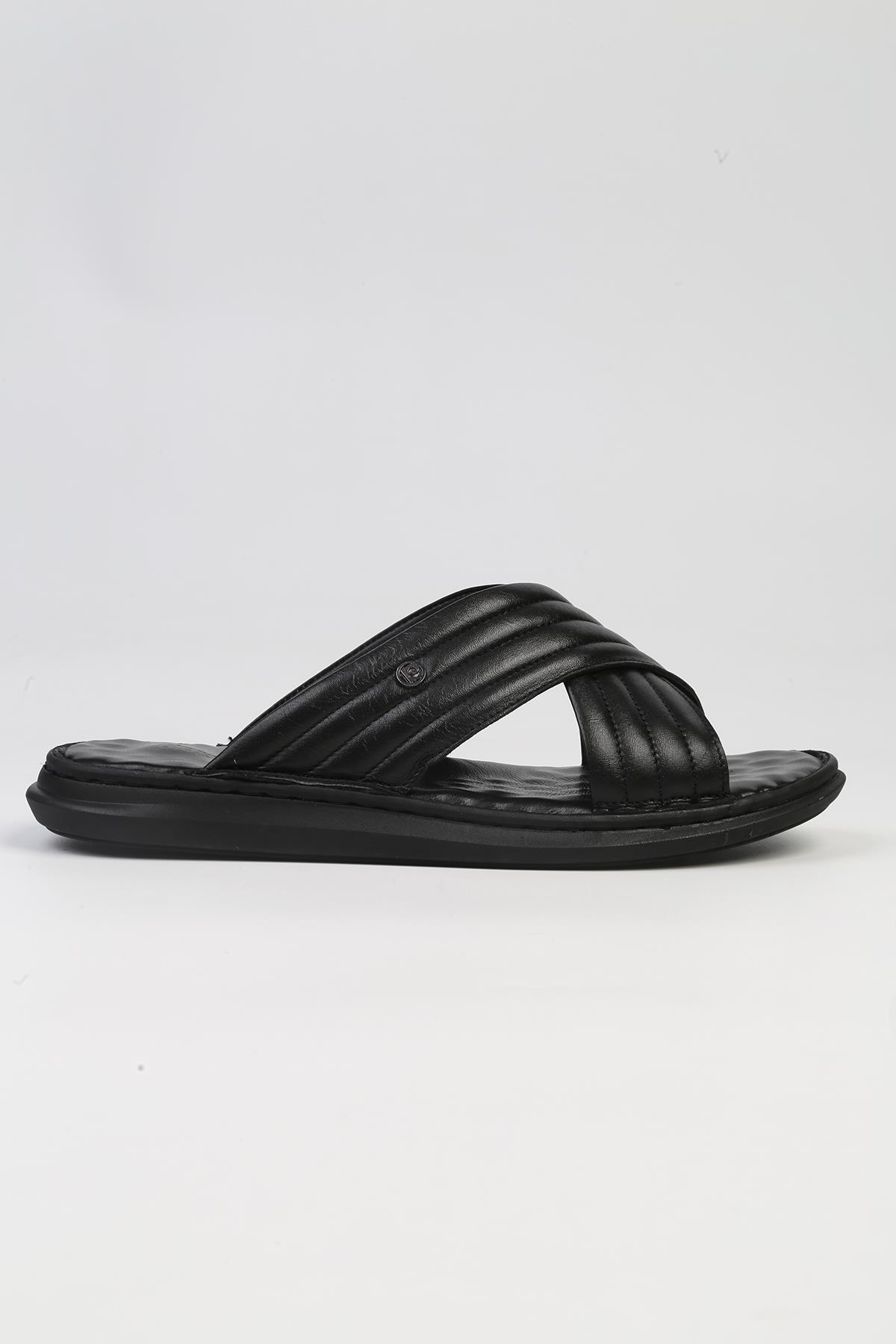 ® | PC-5122-3892 Siyah-Erkek Terlik - Görsel 2