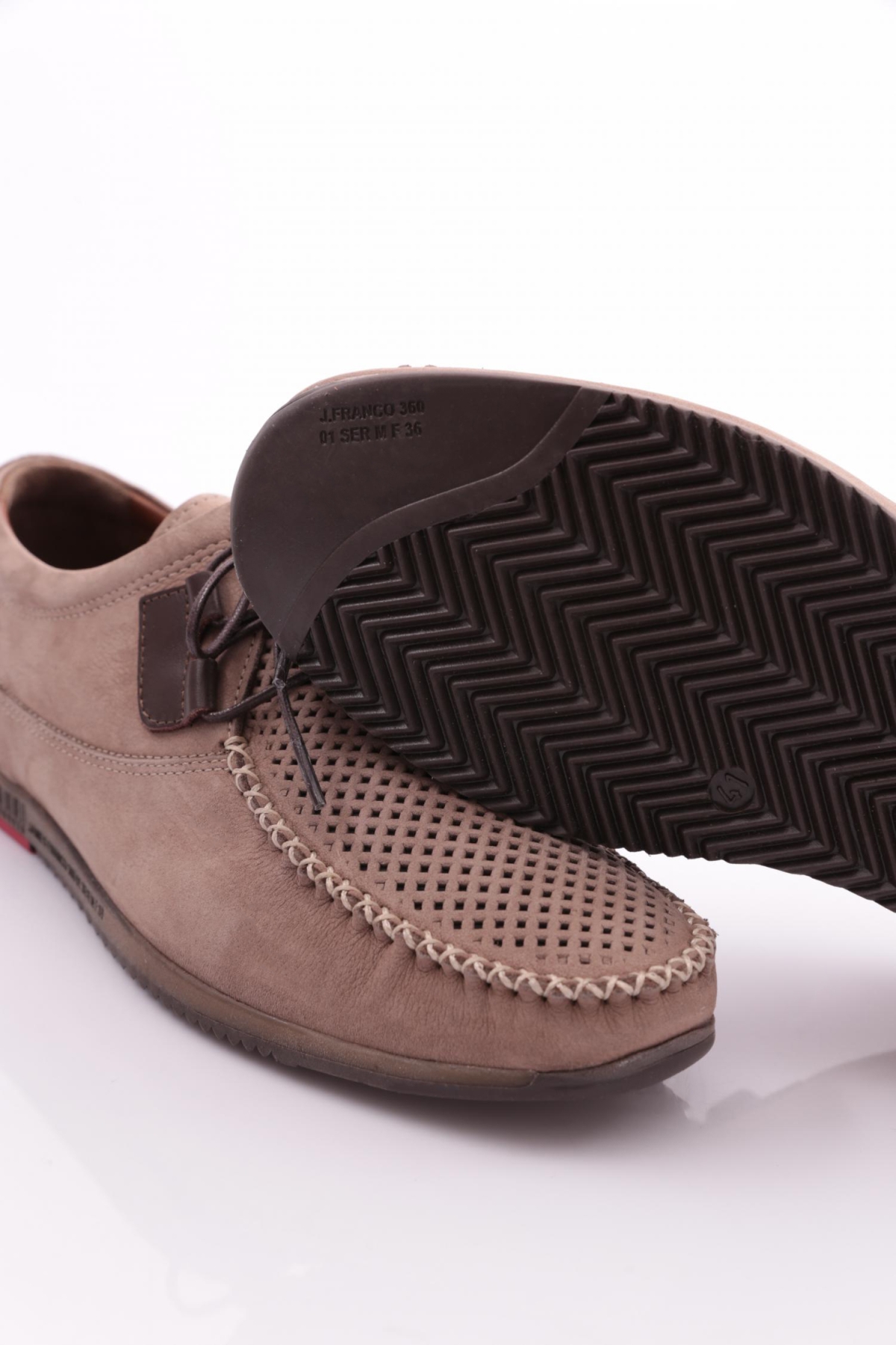 5092 Erkek Üstü Delikli Comfort Ayakkkabi - Görsel 5