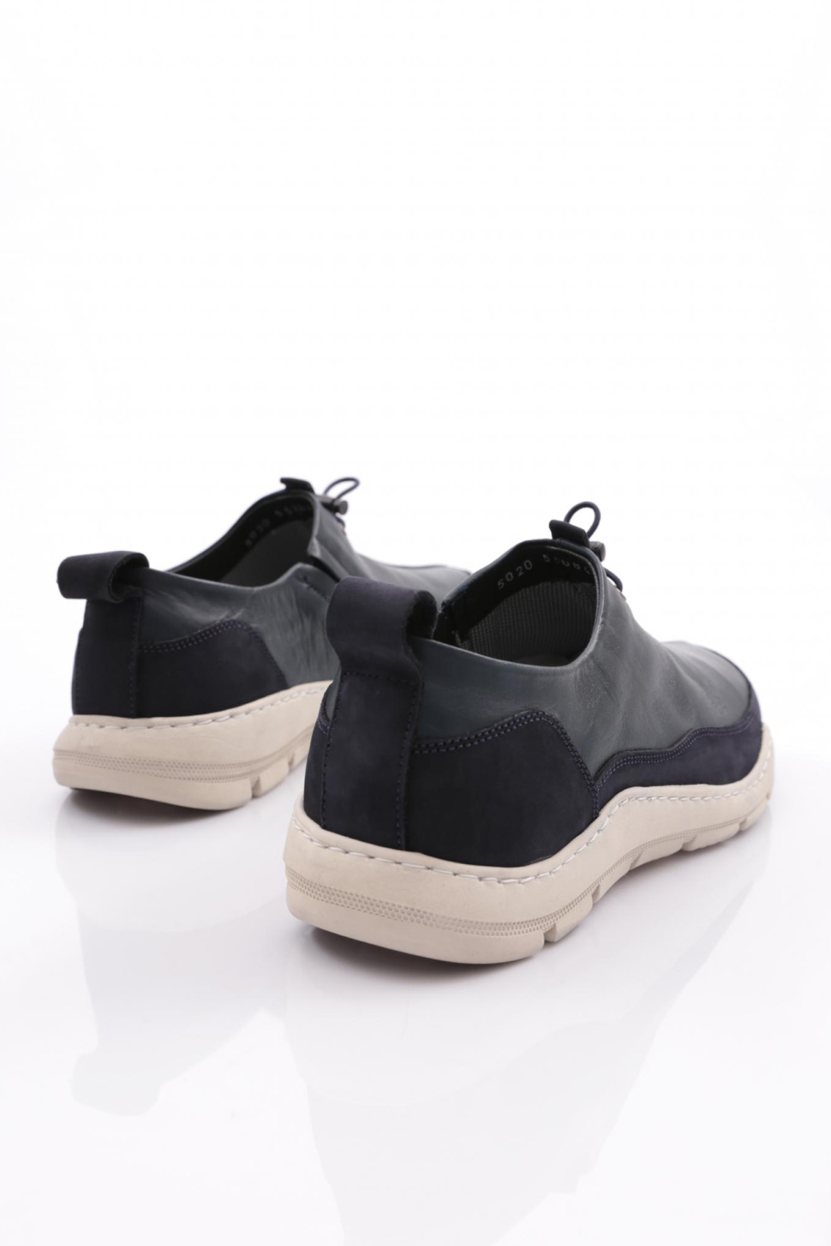 5020 Erkek Lastik Detayli Comfort Ayakkabi - Görsel 4