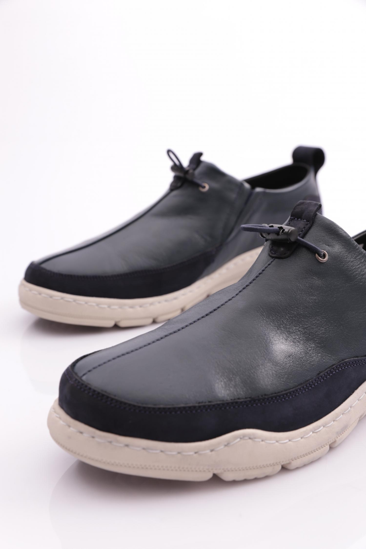 5020 Erkek Lastik Detayli Comfort Ayakkabi - Görsel 5