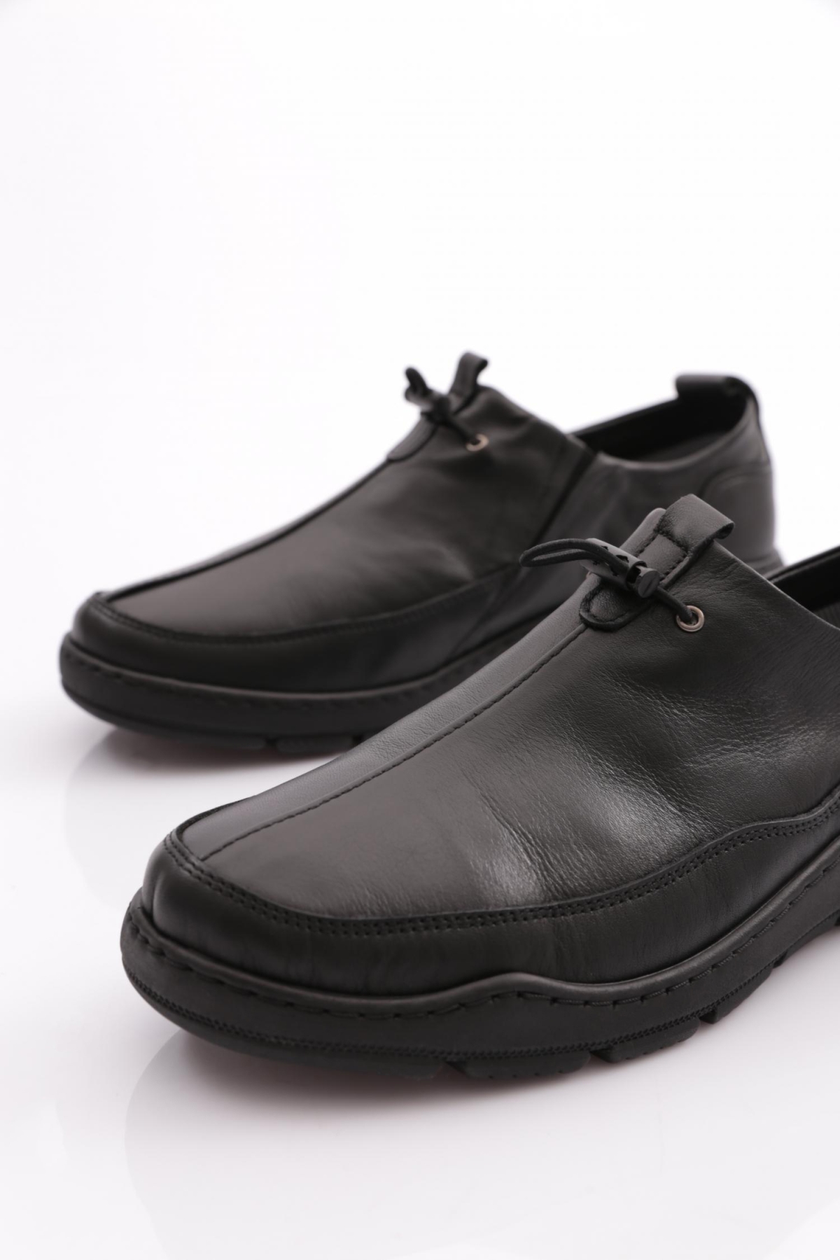 5020 Erkek Lastik Detayli Comfort Ayakkabi - Görsel 5