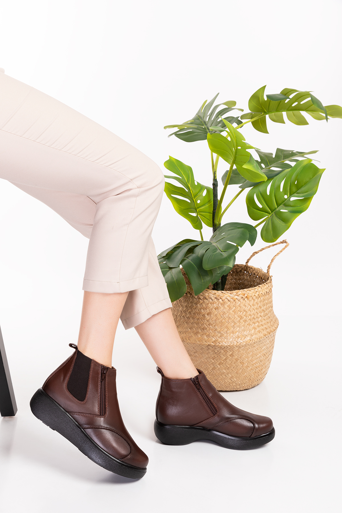 Gondol Hakiki Deri Anatomik Taban Kemik Çıkıntısına Özel Bot elnr.5107 - Görsel 5