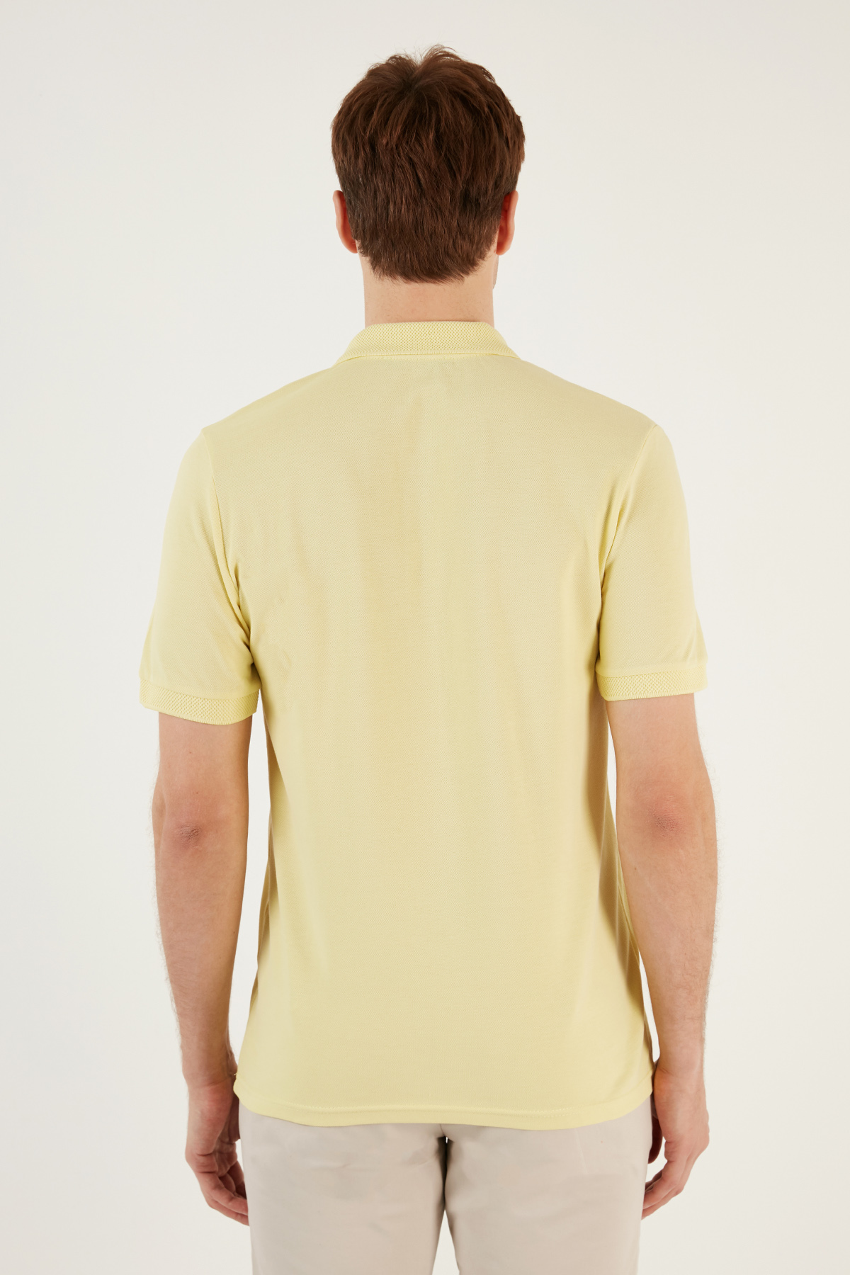 Erkek Polo Yaka T Shirt 5902739 AÇIK SARI Fiyatları | Flo