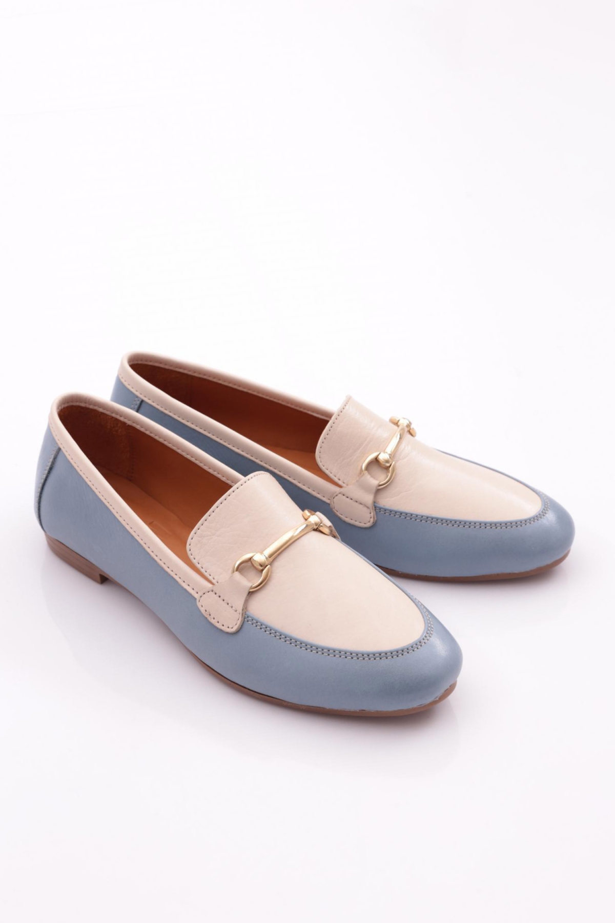 134-1 Kadin Yuvarlak Burunlu Babet - Görsel 3