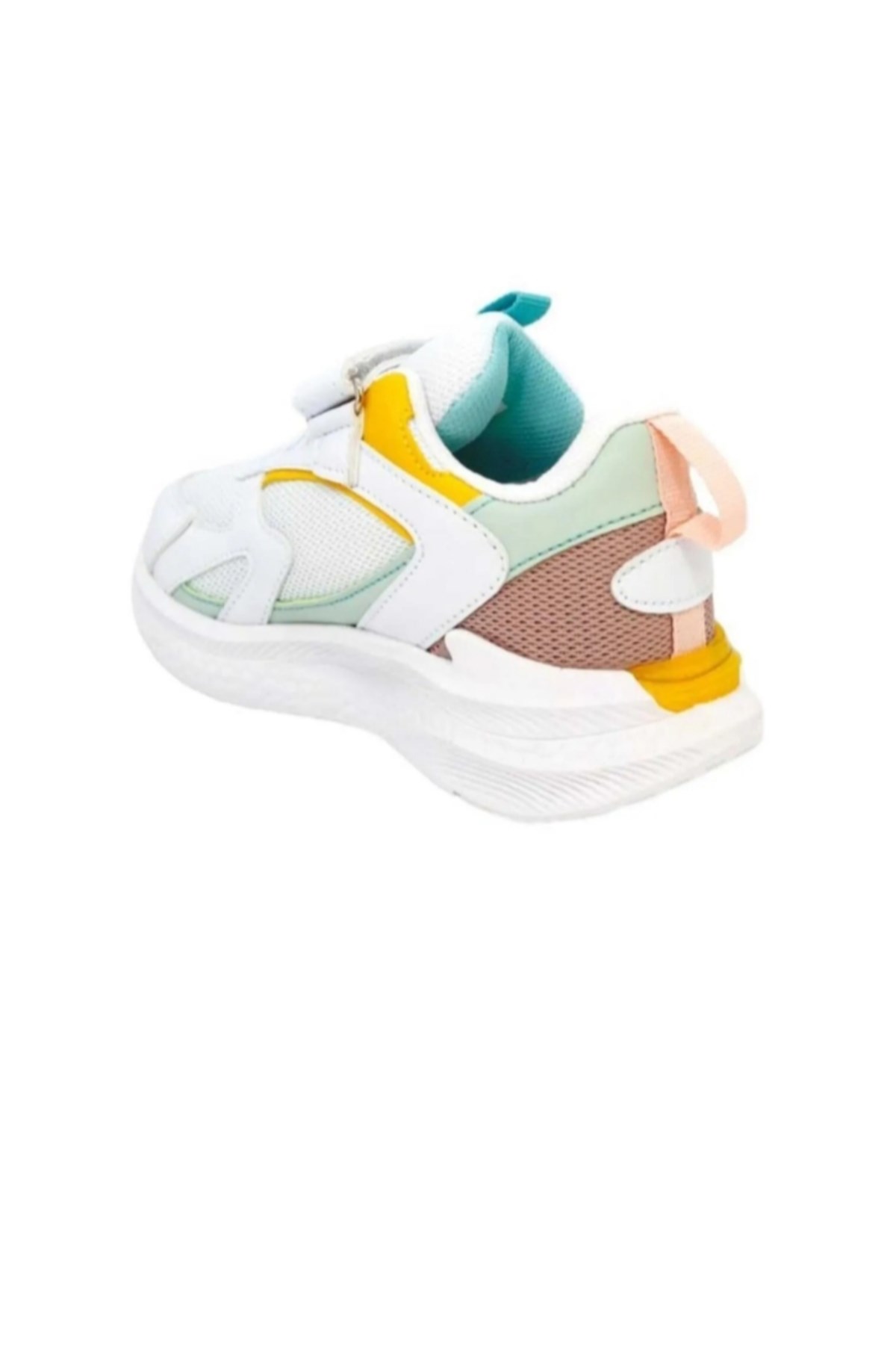 Massa Çocuk Anatomik Esnek Beyaz Pembe Spor Ayakkabısı - Görsel 4