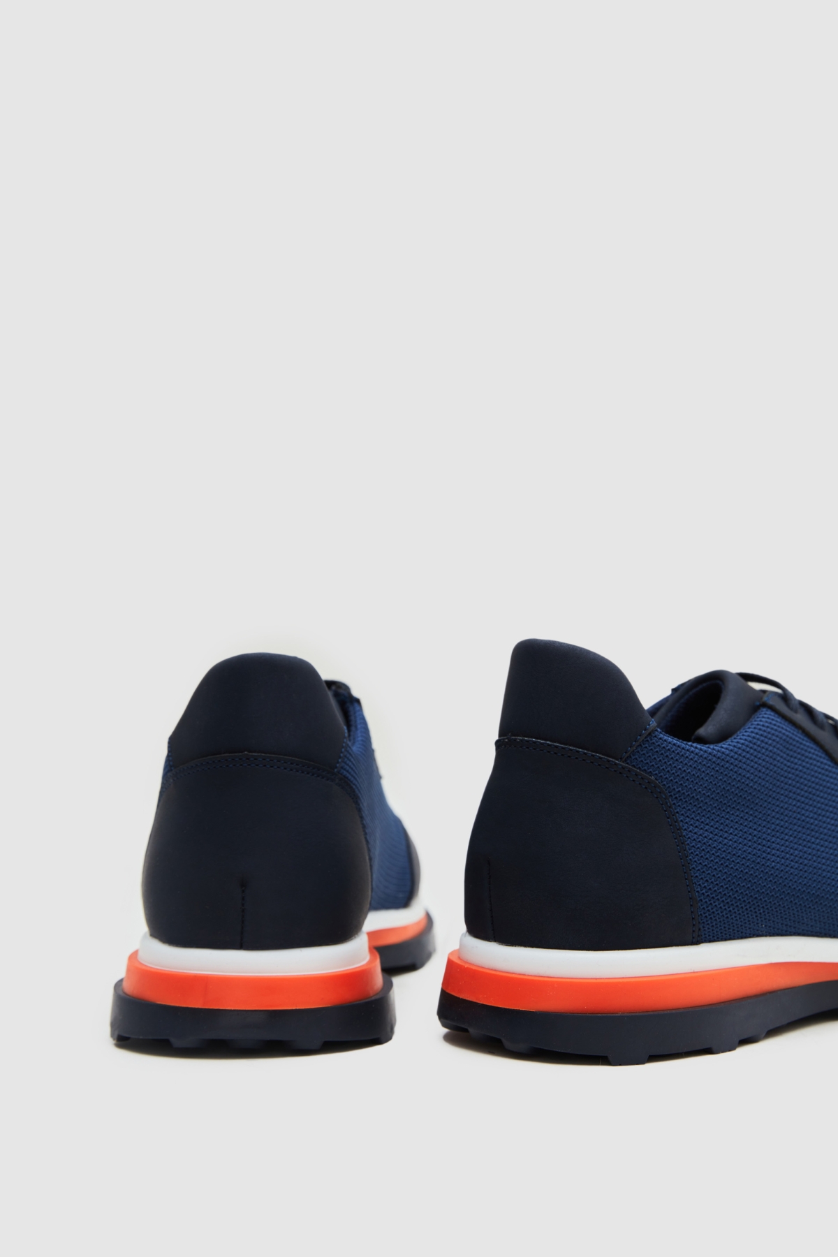 Lacivert Bağcıklı Spor Ayakkabi - Görsel 5