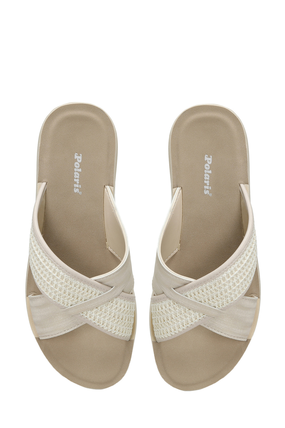 405080.Z4FX Bej Kadın Terlik - Görsel 5
