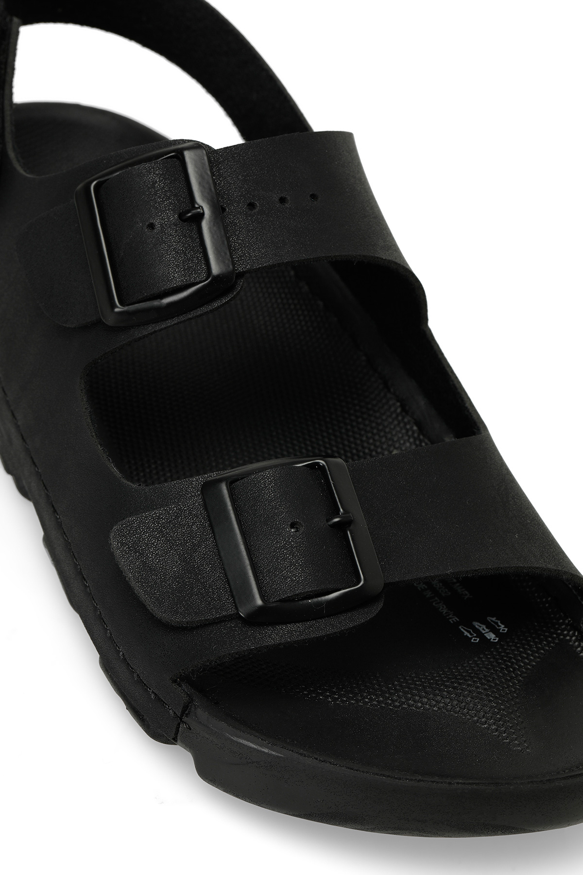 406107.M4FX Siyah Erkek Sandalet - Görsel 8