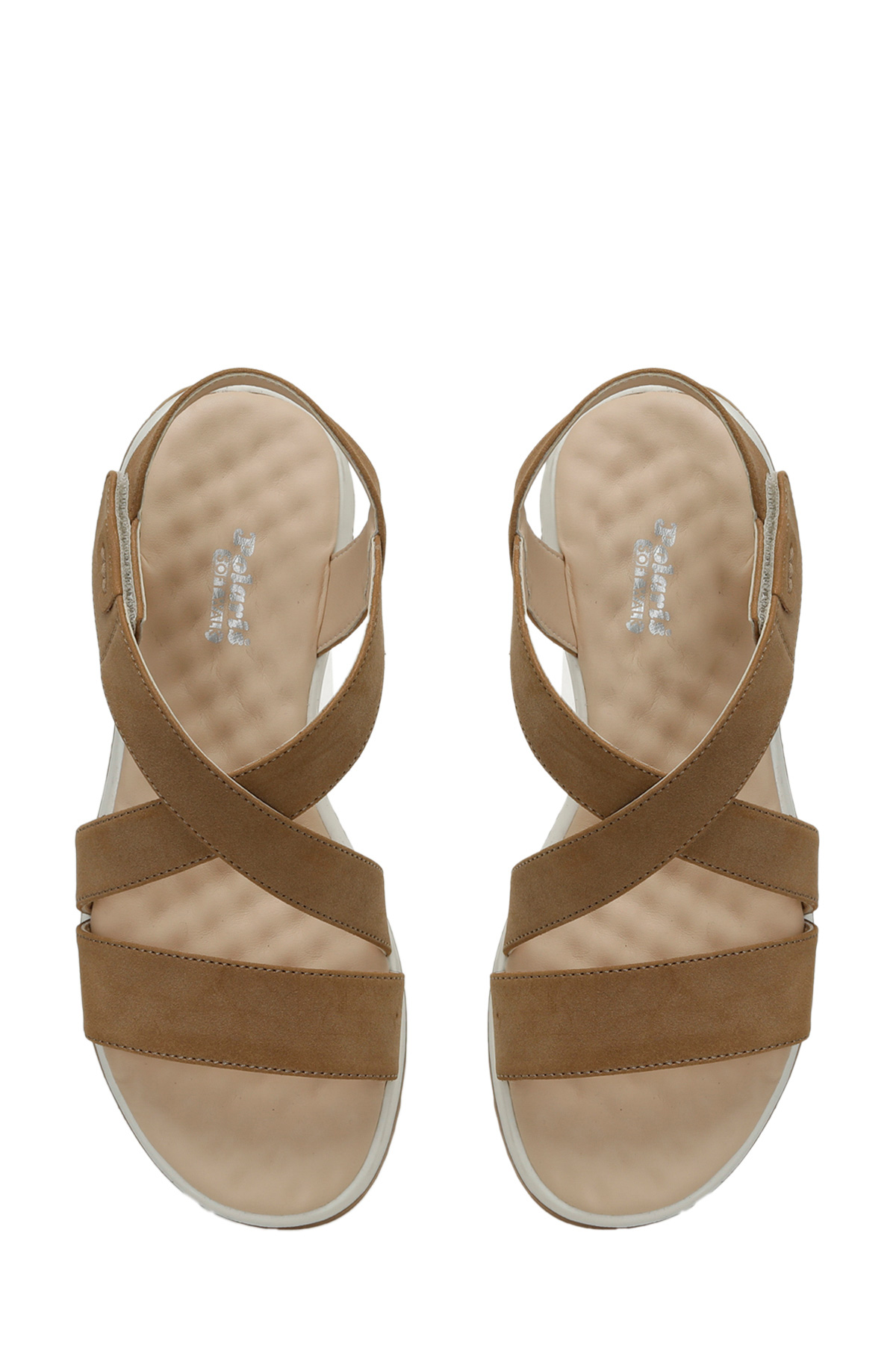 321822.Z 4FX Kahverengi Kadın Spor Sandalet - Görsel 5