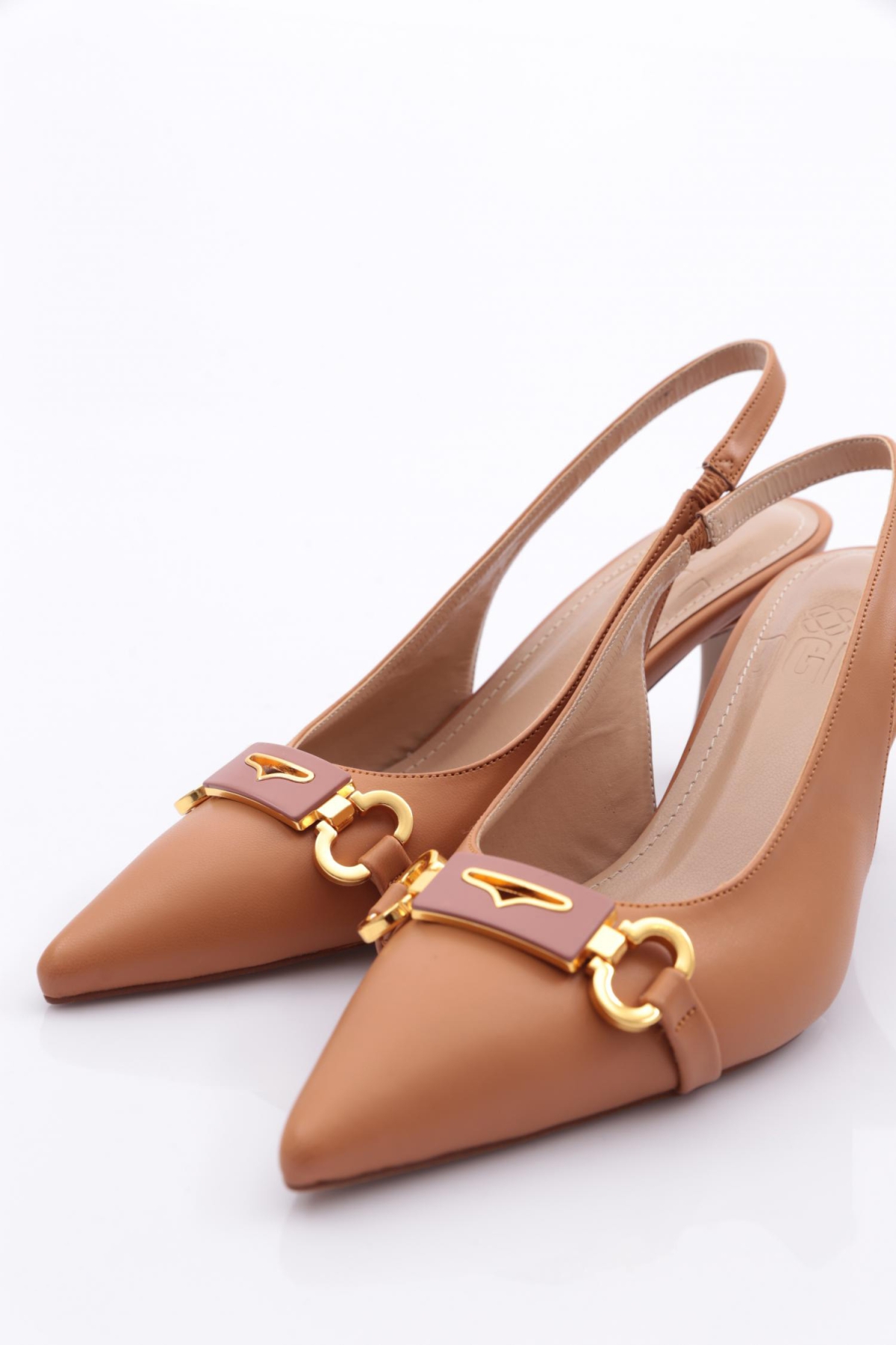 2089 Kadin Arkasi Açik Topuklu Ayakkabi - Görsel 5