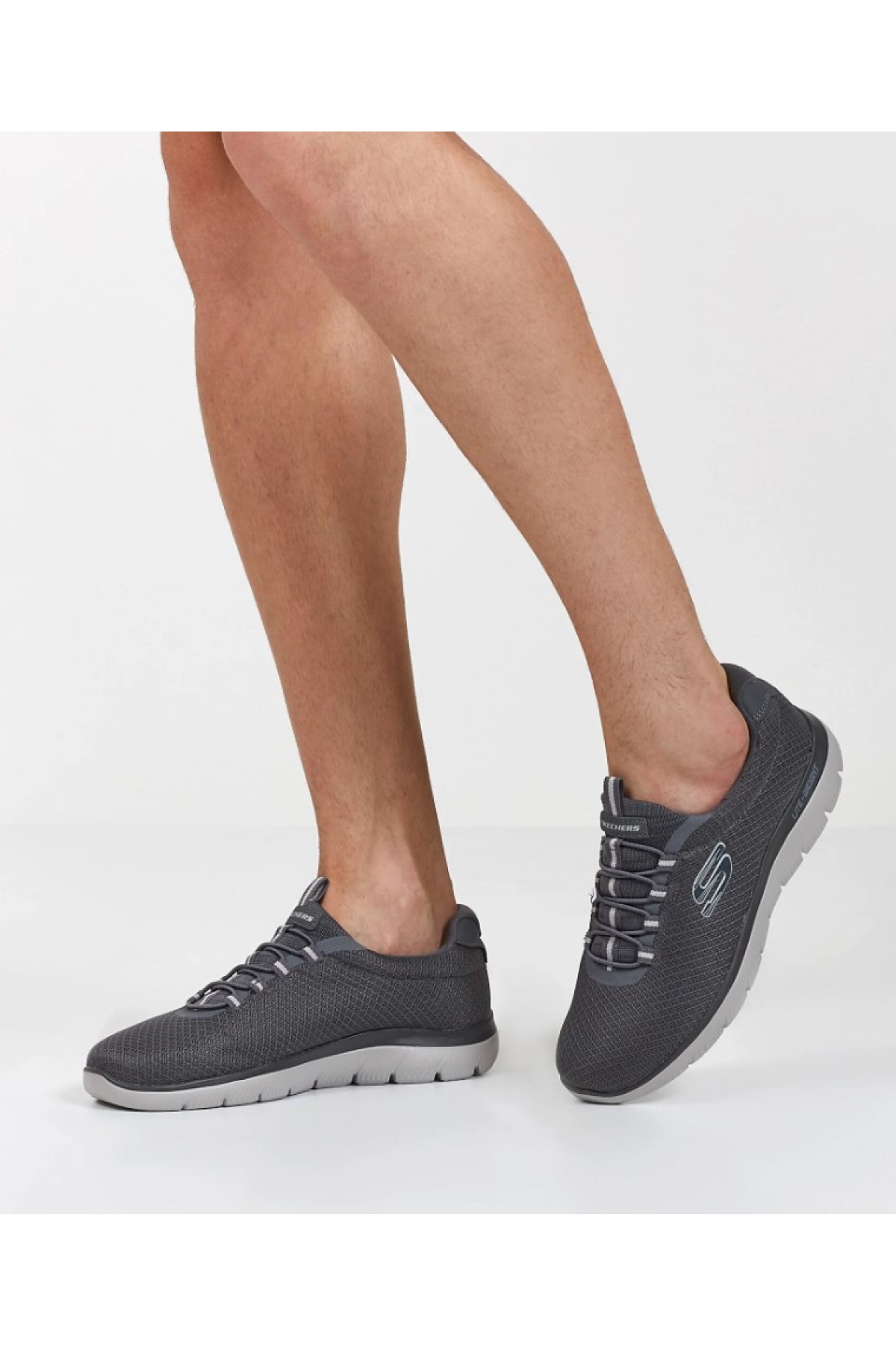 Skechers Skechers Gri Summits 52811-CHAR Erkek Spor Ayakkabı Flo'da! Gri - 8. görsel