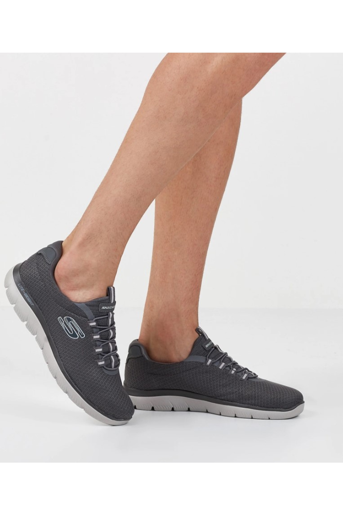 Skechers Skechers Gri Summits 52811-CHAR Erkek Spor Ayakkabı Flo'da! Gri - 9. görsel