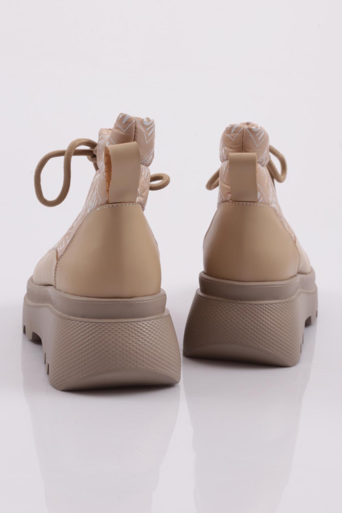 Es812 Kadin Kalin Taban İp Detayli Paraşüt Bot - Görsel 4