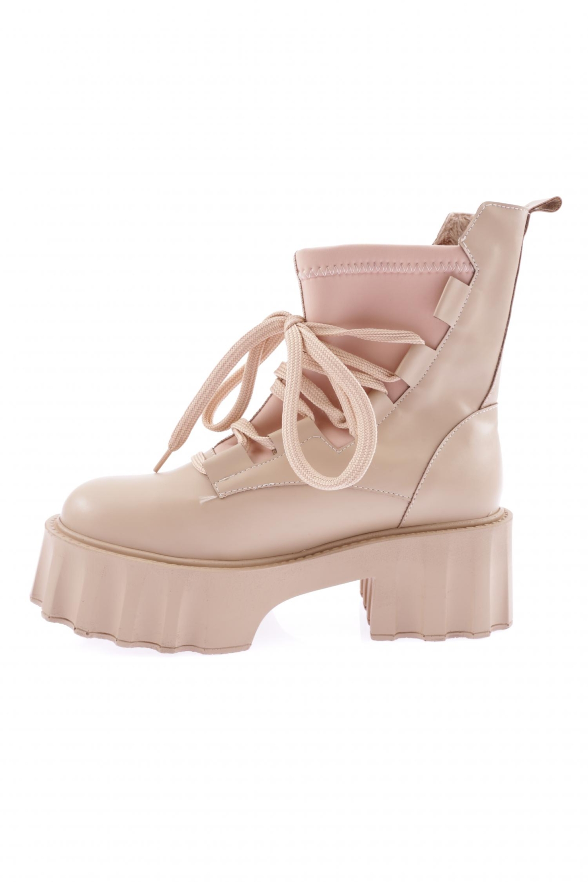 Es803 Kadin Kalin Taban Bağcikli Bot - Görsel 4