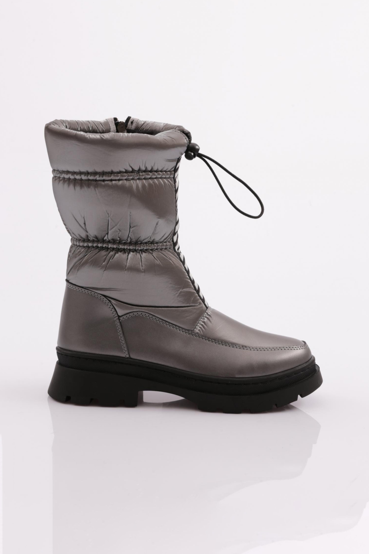 010-22K Kadin Ön Bağcikli Fermuarli Bot - Görsel 2