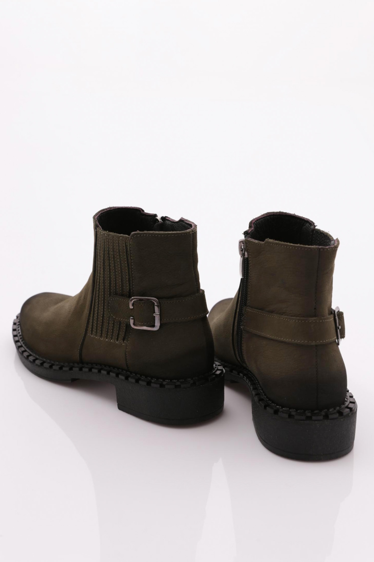 042 Kadin Yani Tokali Klasik Bot - Görsel 4