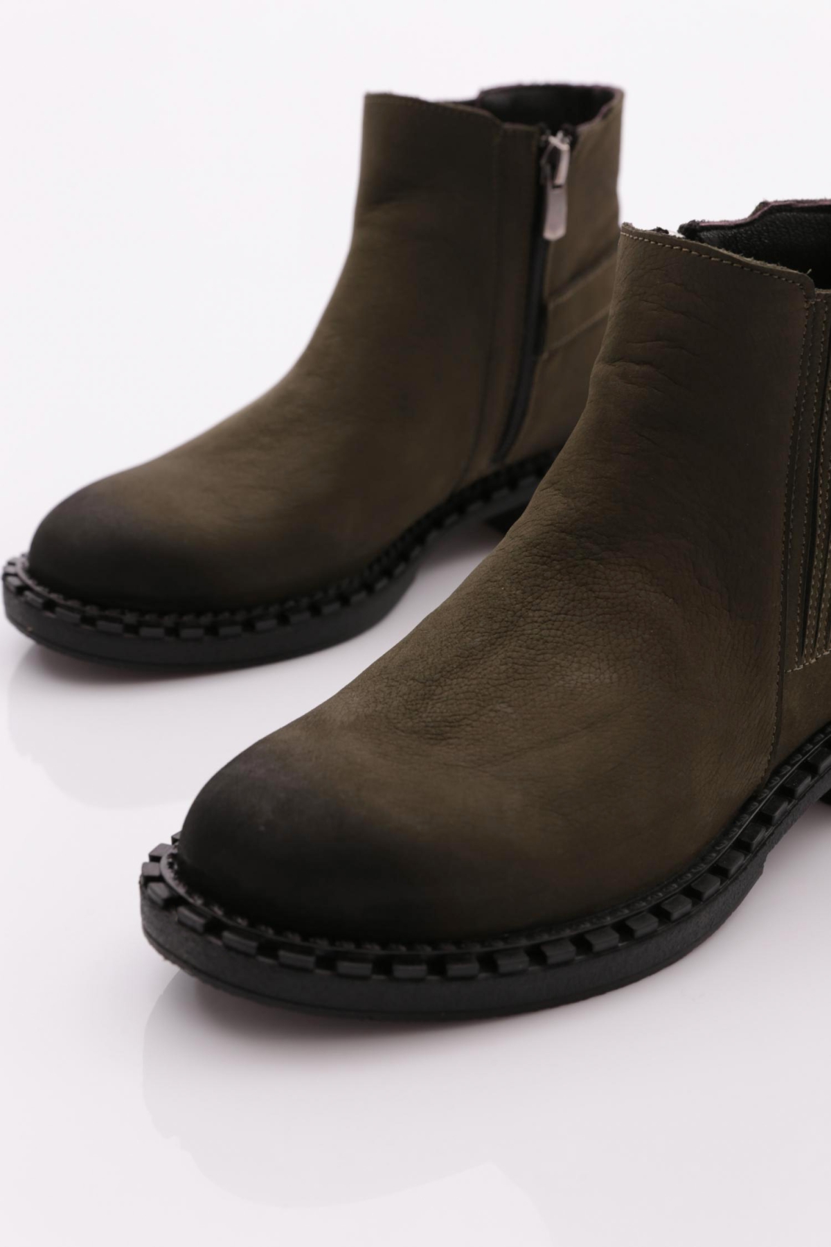 042 Kadin Yani Tokali Klasik Bot - Görsel 5