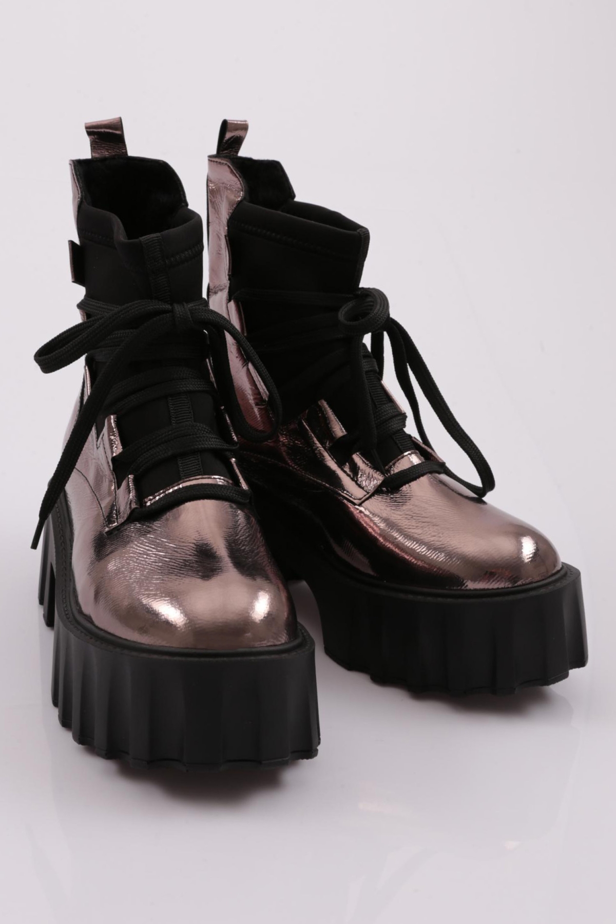 Es803 Kadin Kalin Taban Bağcikli Bot - Görsel 3