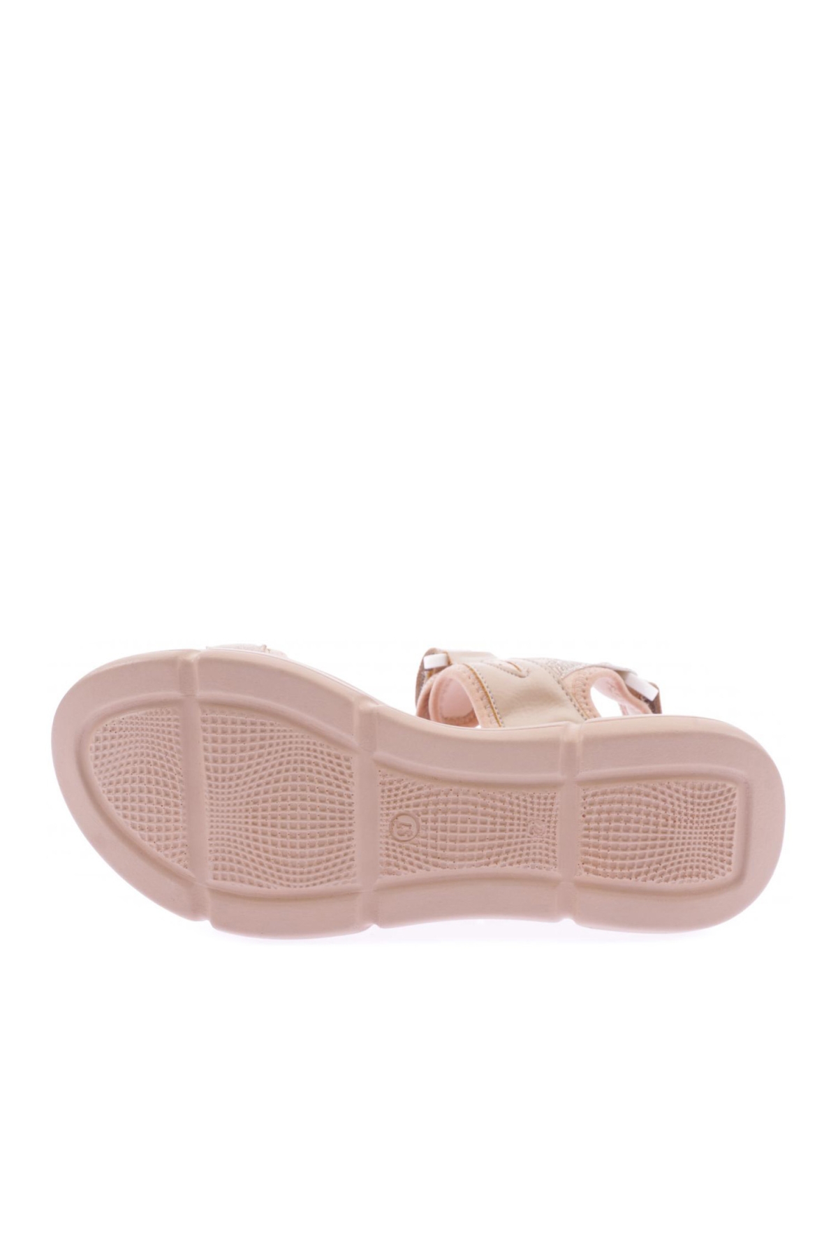 4940-22Y KADIN KALIN TABAN SİLVER TAŞLI CIRTLI SANDALET - Görsel 6