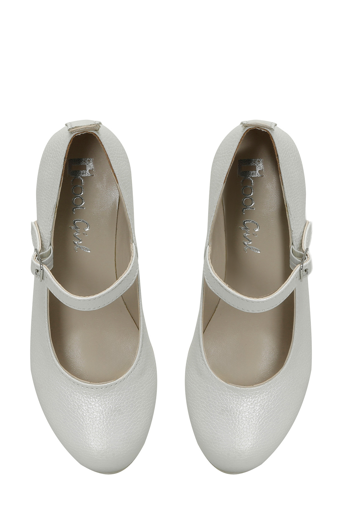 KALI 4FX Beyaz Kız Çocuk Babet - Görsel 5