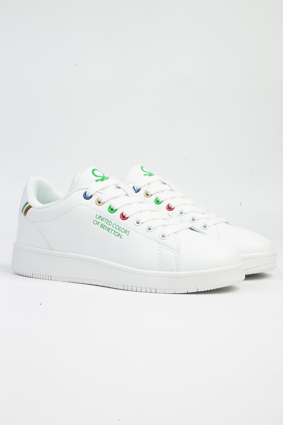 ®| BNI-10063 Beyaz-İTHAL Erkek Spor Ayakkabı - Görsel 3