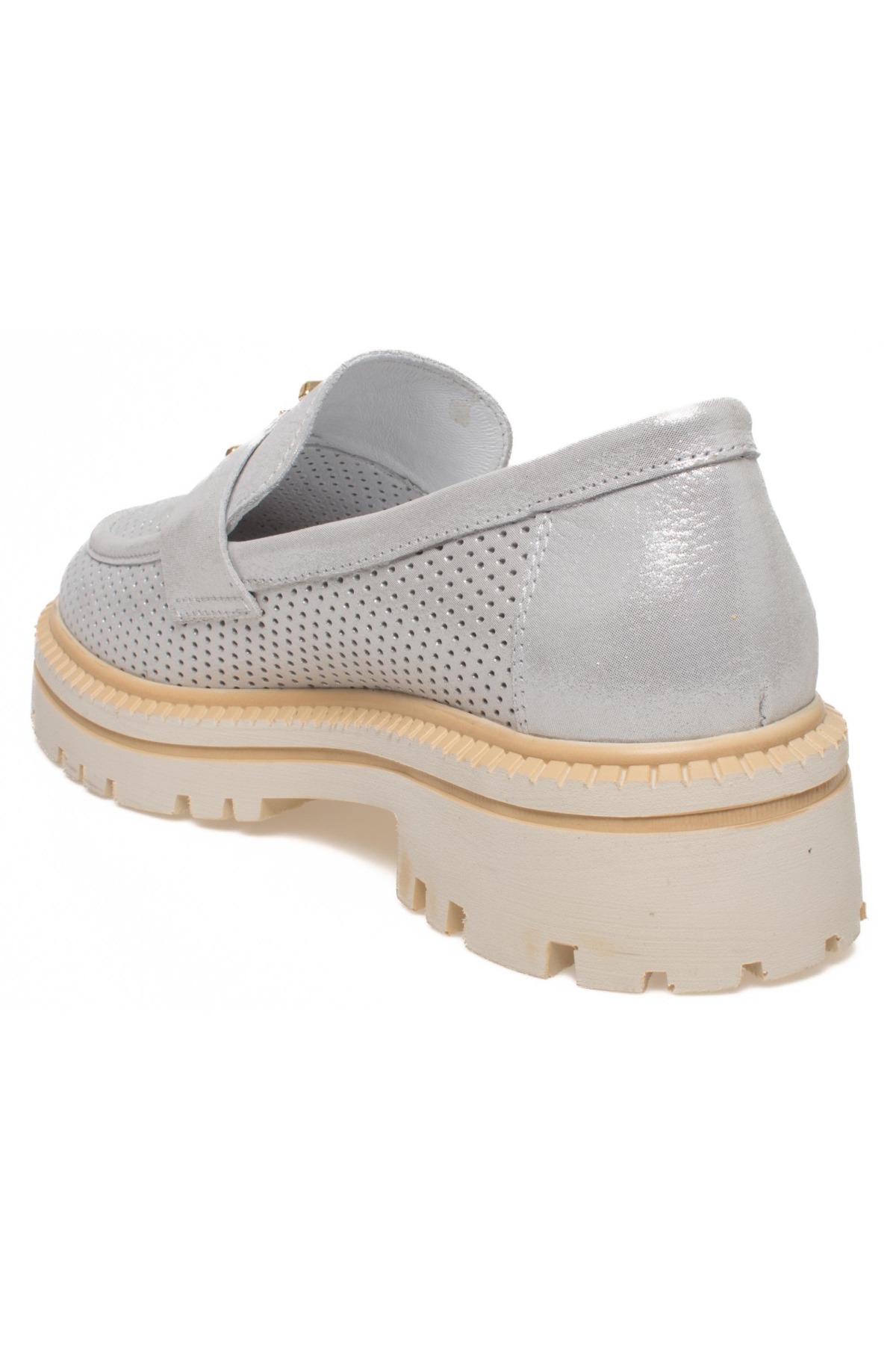 D24Ya-775Z Günlük Beyaz Kadın Ayakkabı - Görsel 5