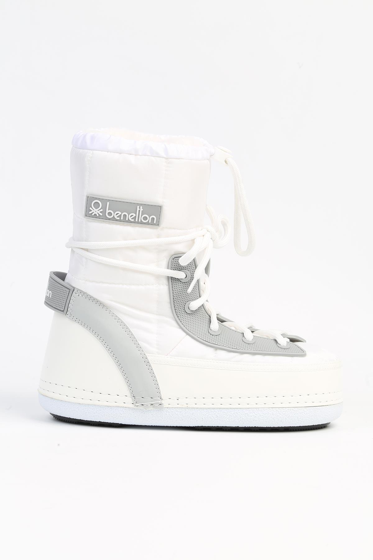 ® | BN-50085 - 3831 Beyaz - Kadın Bot - Görsel 2