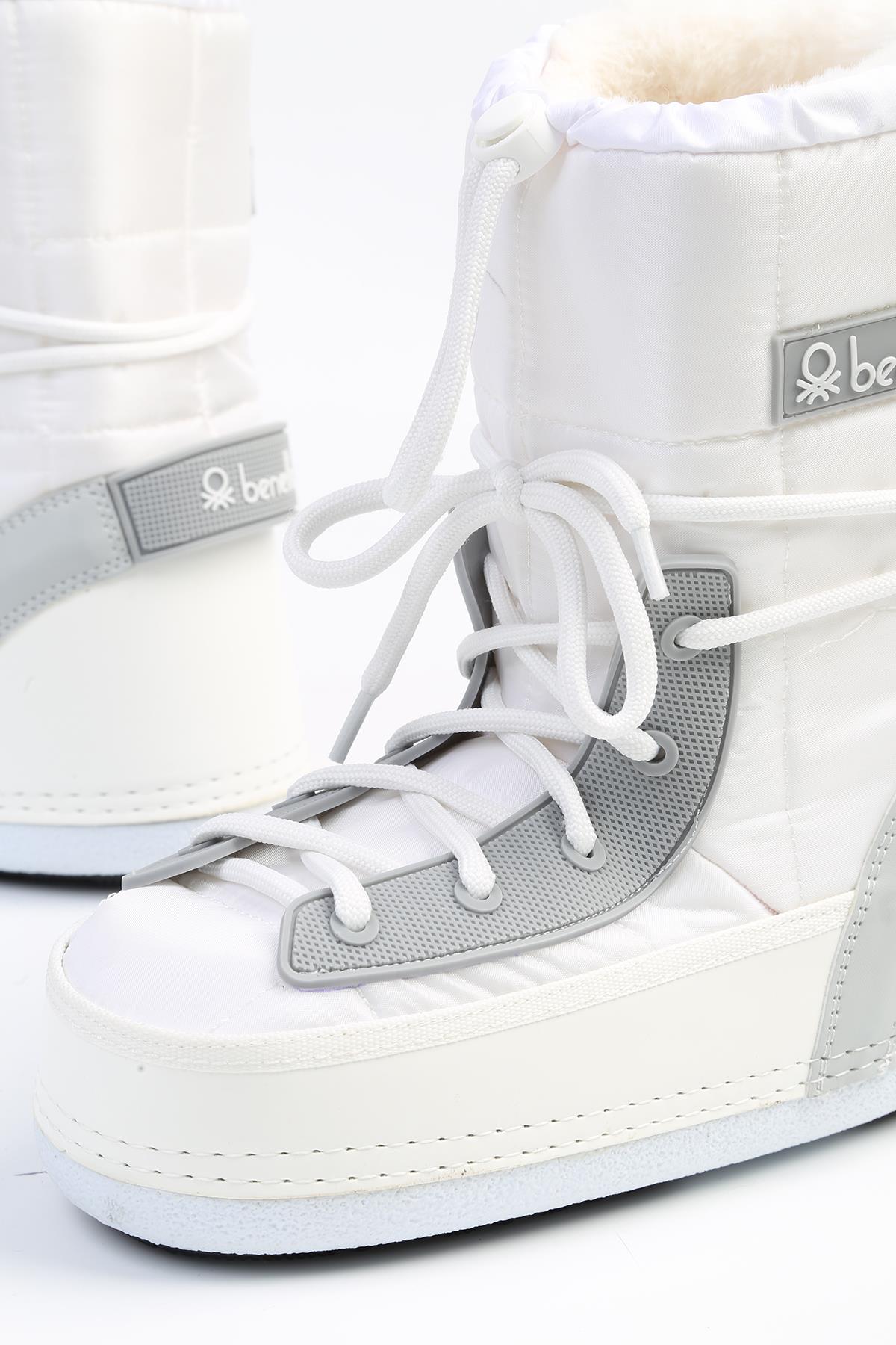 ® | BN-50085 - 3831 Beyaz - Kadın Bot - Görsel 5